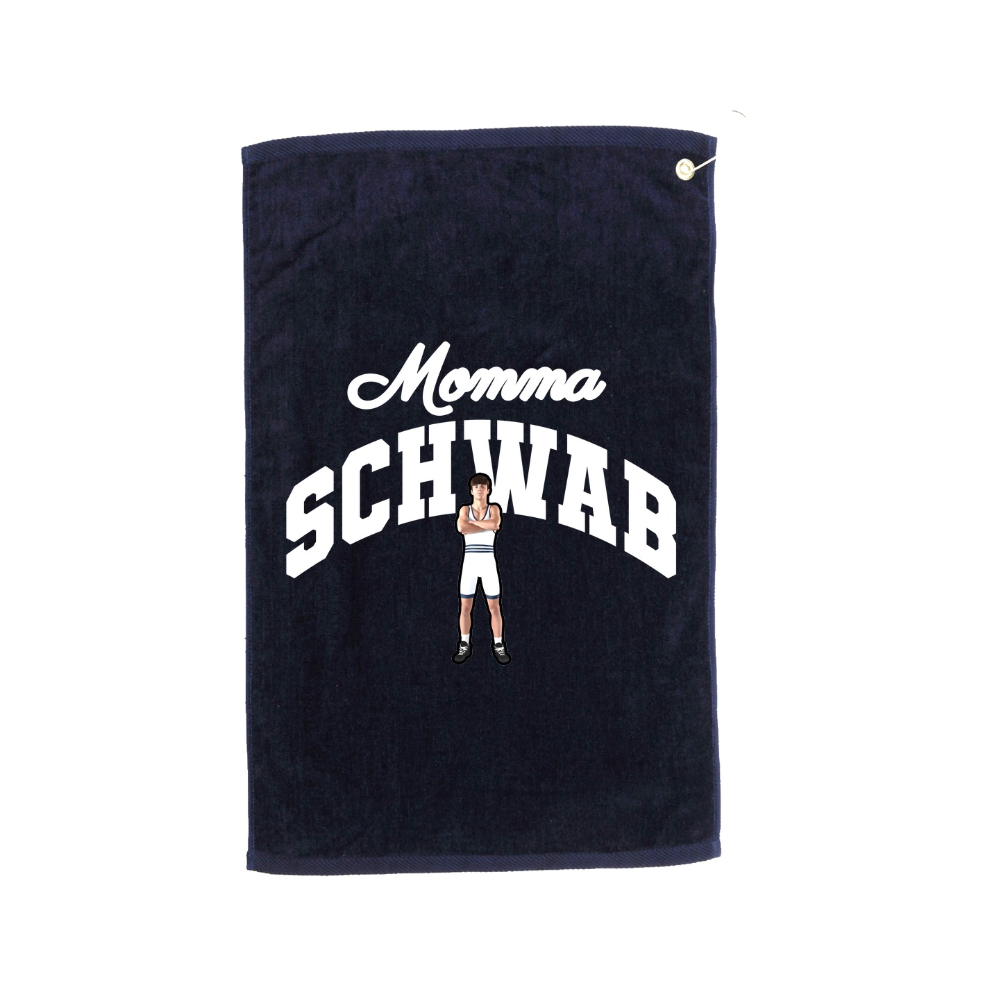 Golf Towel — Mothers Day Arch in Navy