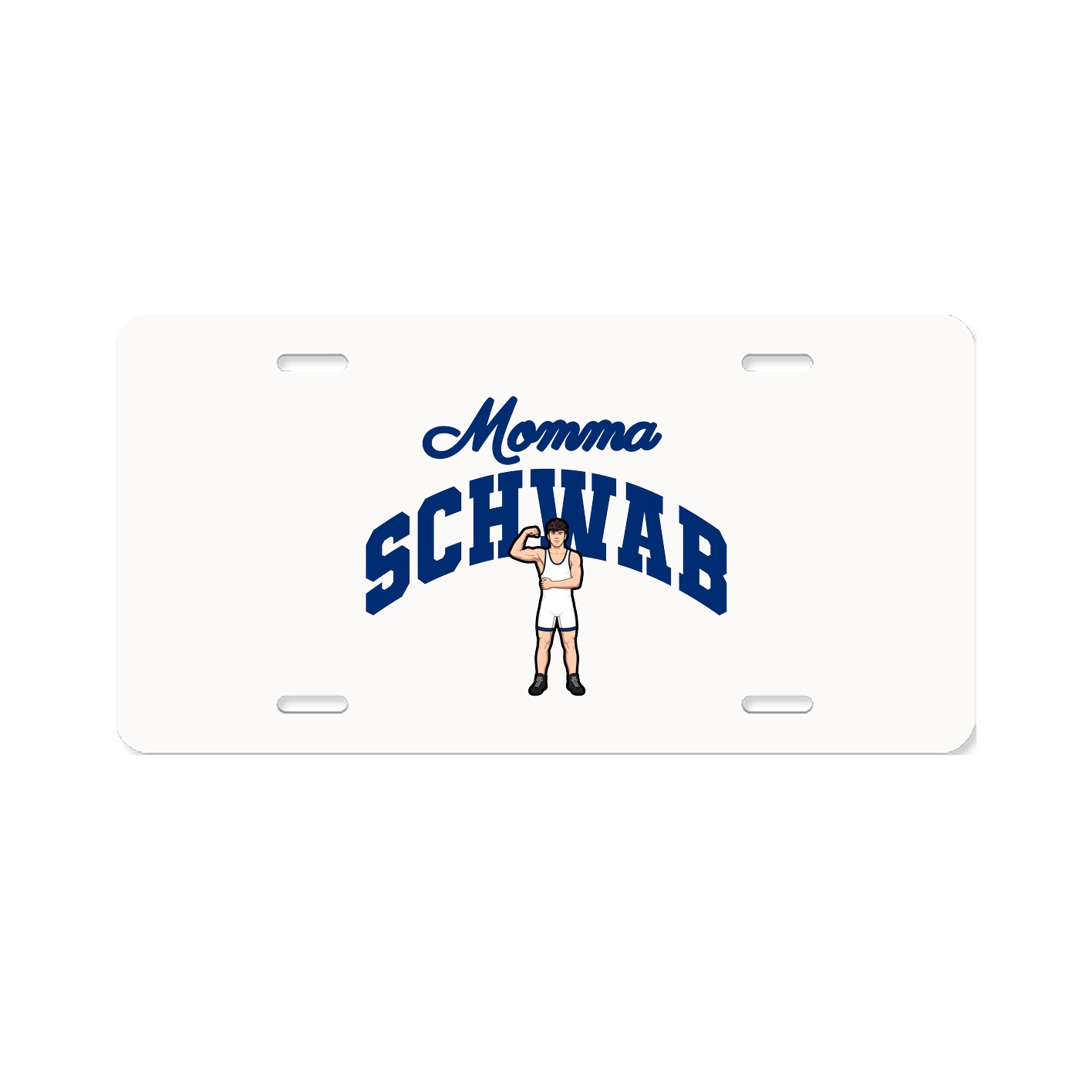 License Plate — Mothers Day Arch in Classic