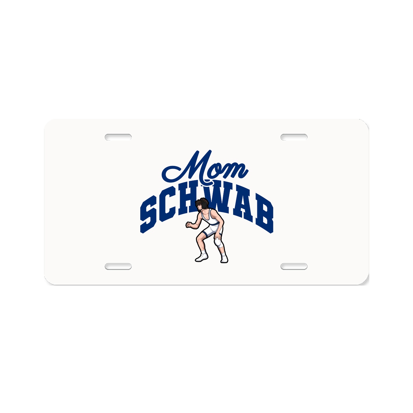 License Plate — Mothers Day Arch in Classic