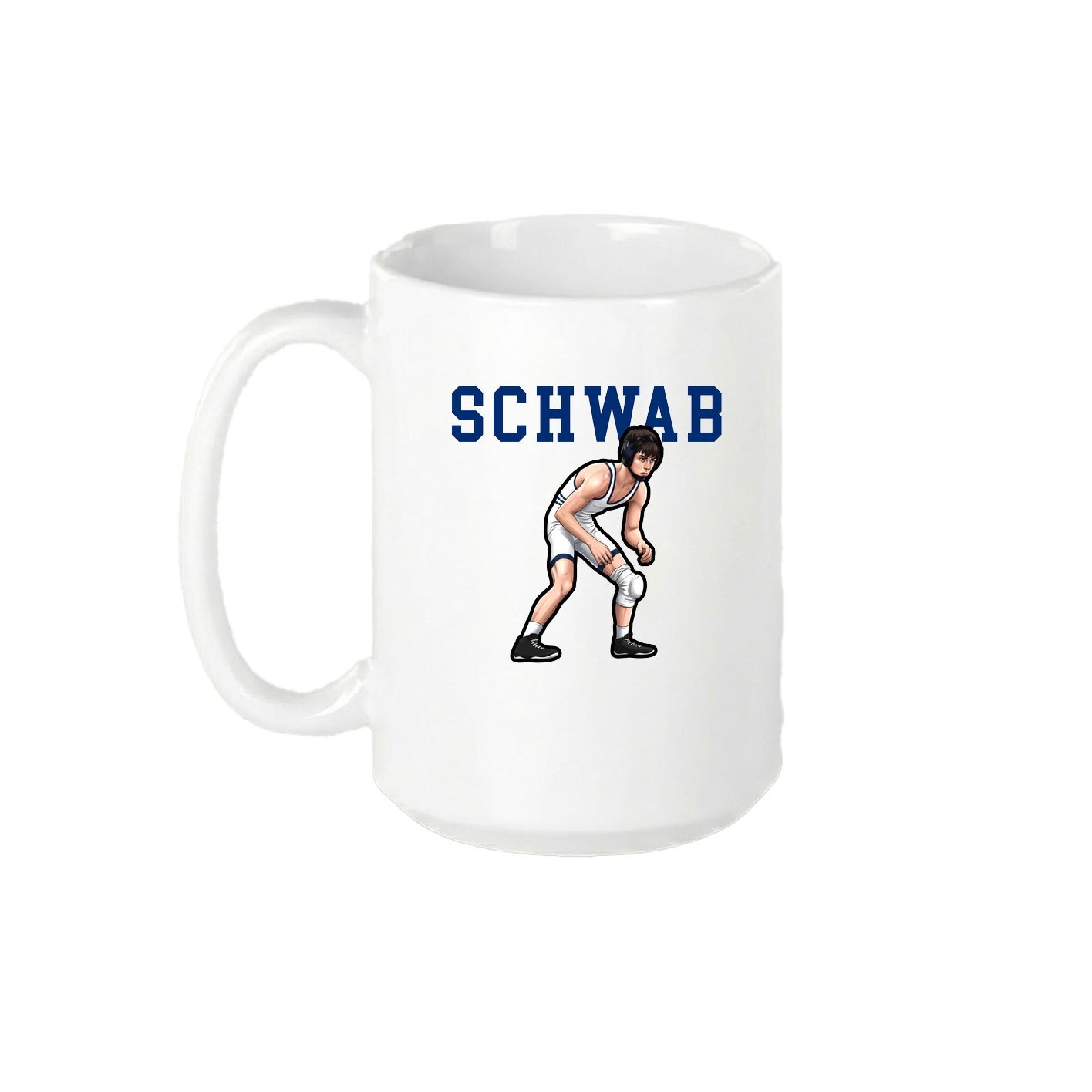15oz Coffee Mug — Shirsey in White