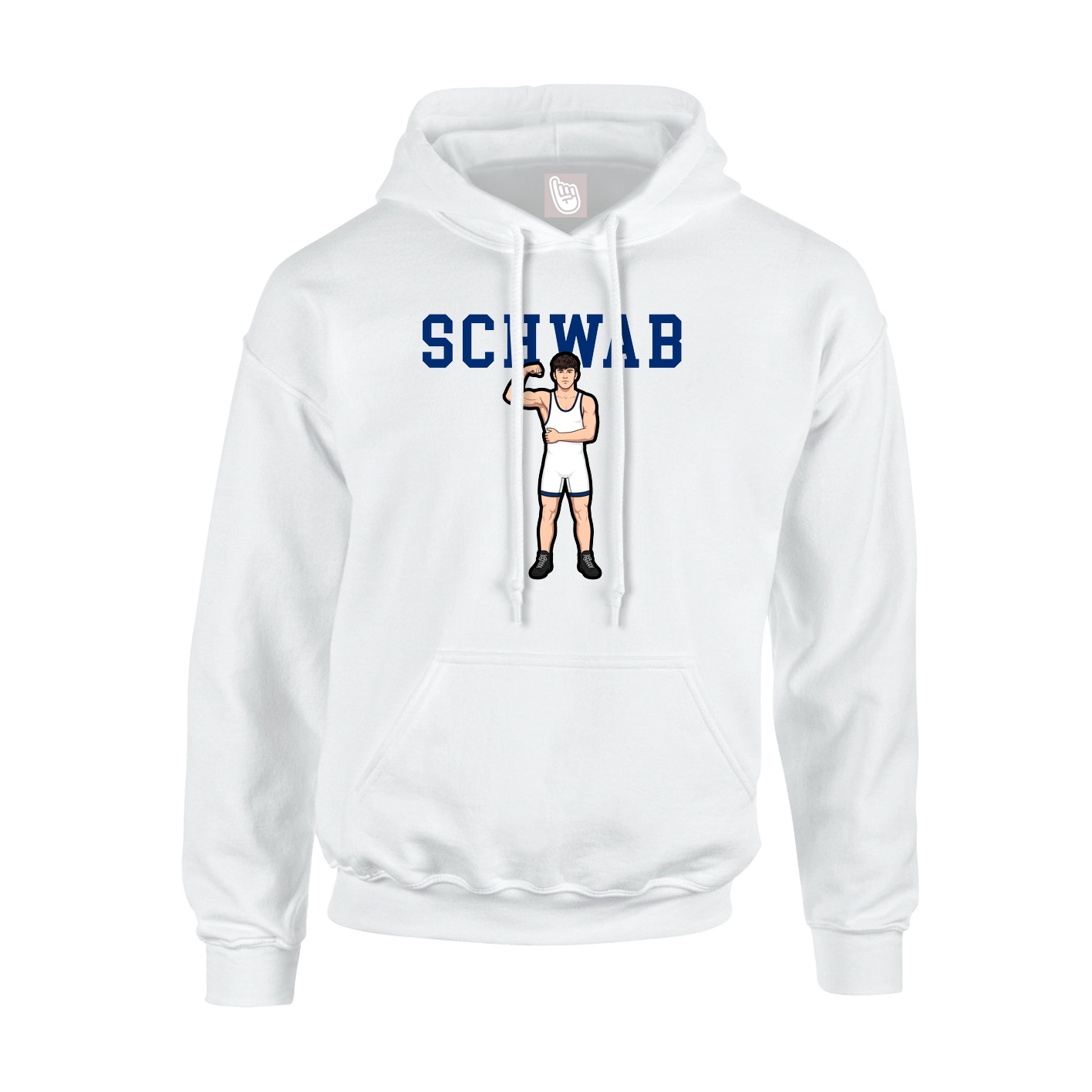 Youth Hoodie — Shirsey in White