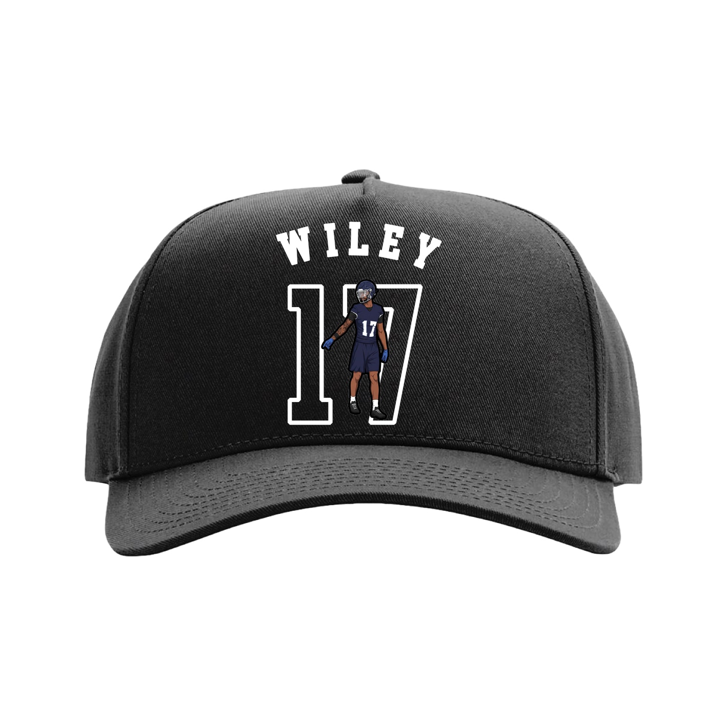 Full Fabric Five-Panel Champ Cap