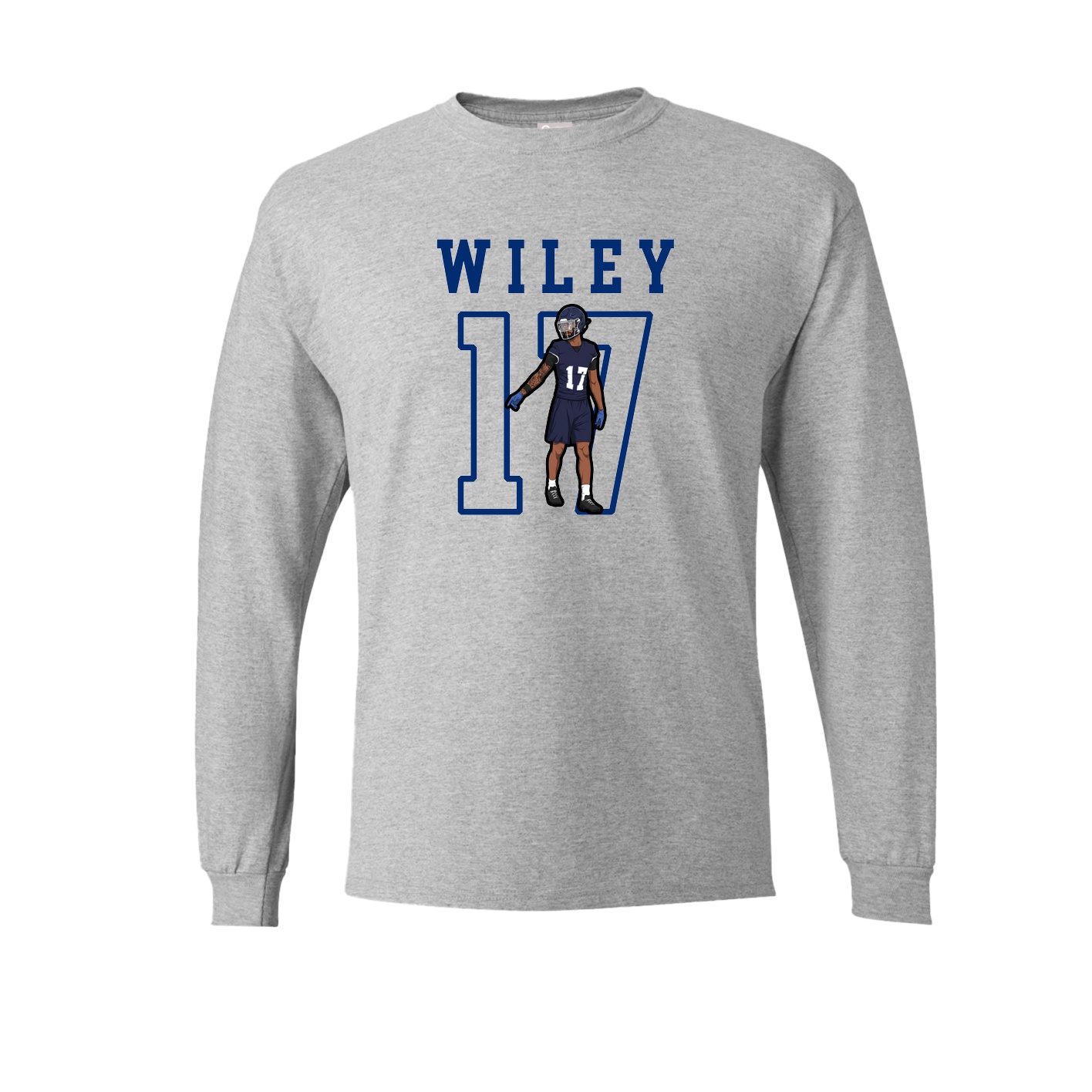 Long Sleeve Tee — Shirsey in Grey