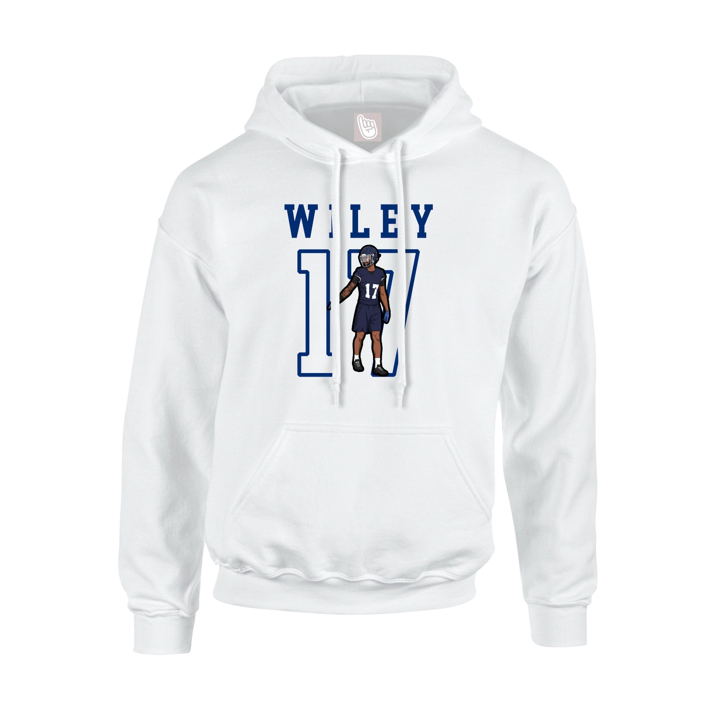 Hoodie — Shirsey in White