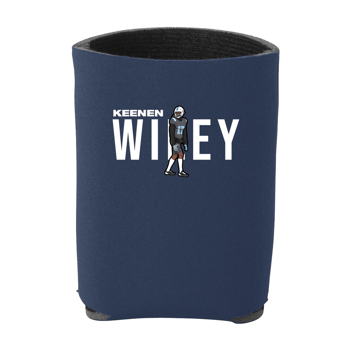 Can Holder — Player Name in Navy