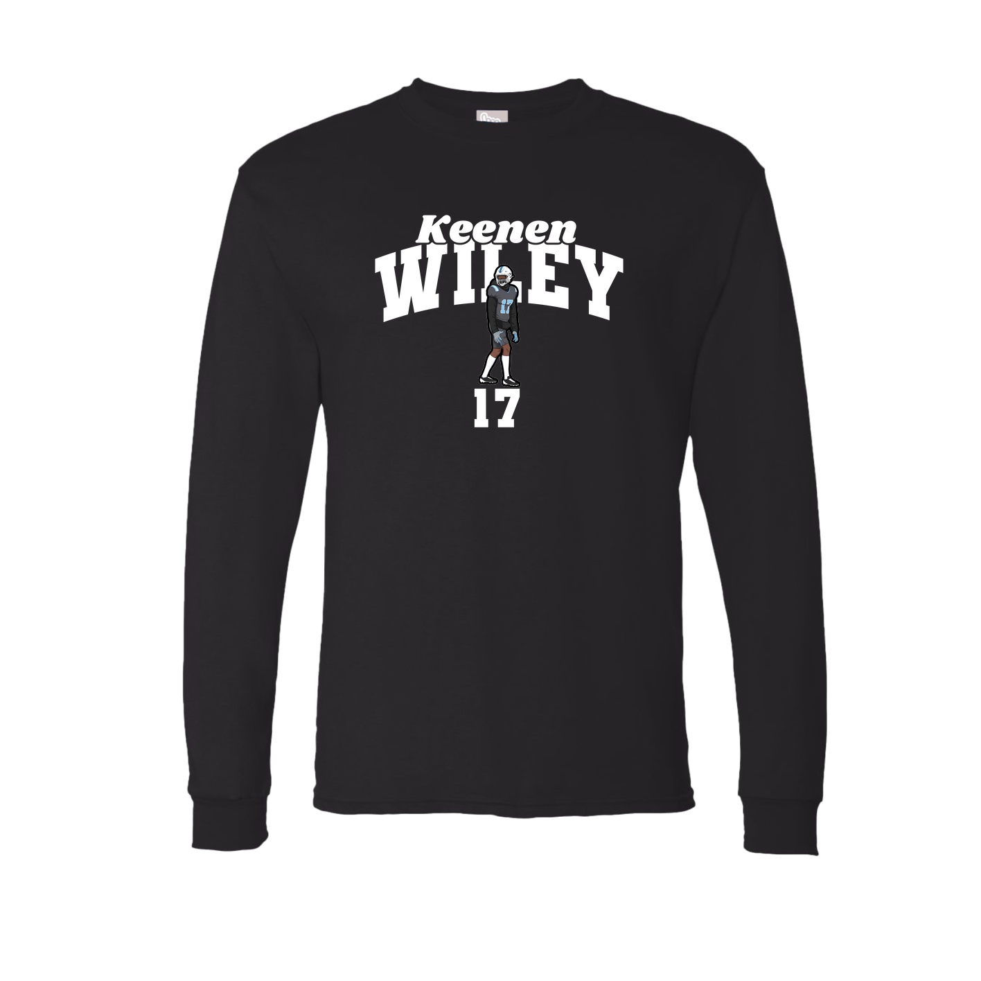 Long Sleeve Tee — Signature Arch in Black