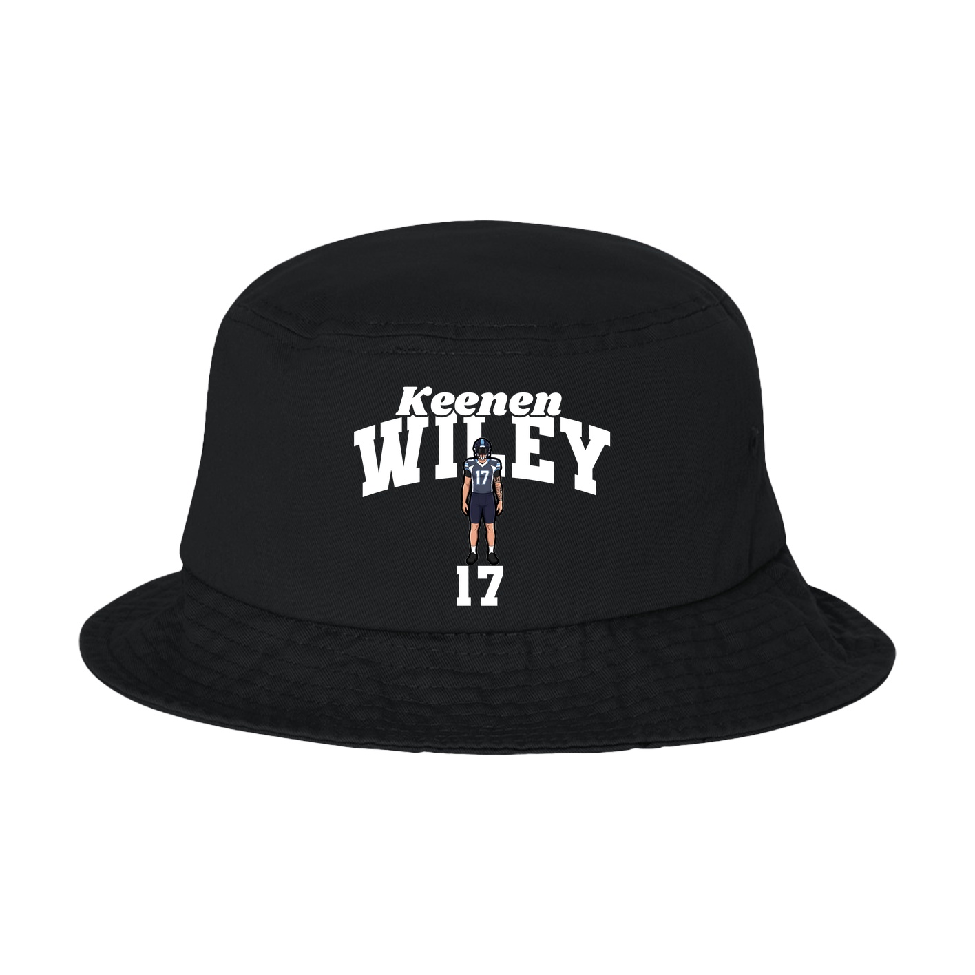 Bucket Cap — Signature Arch in Black