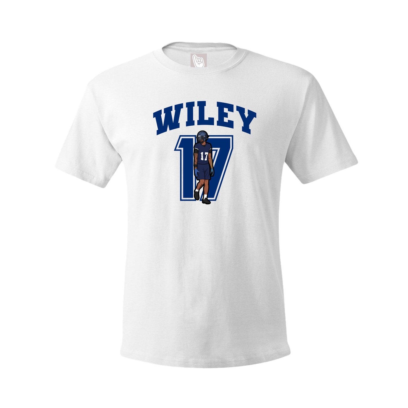 Tee — Number in White