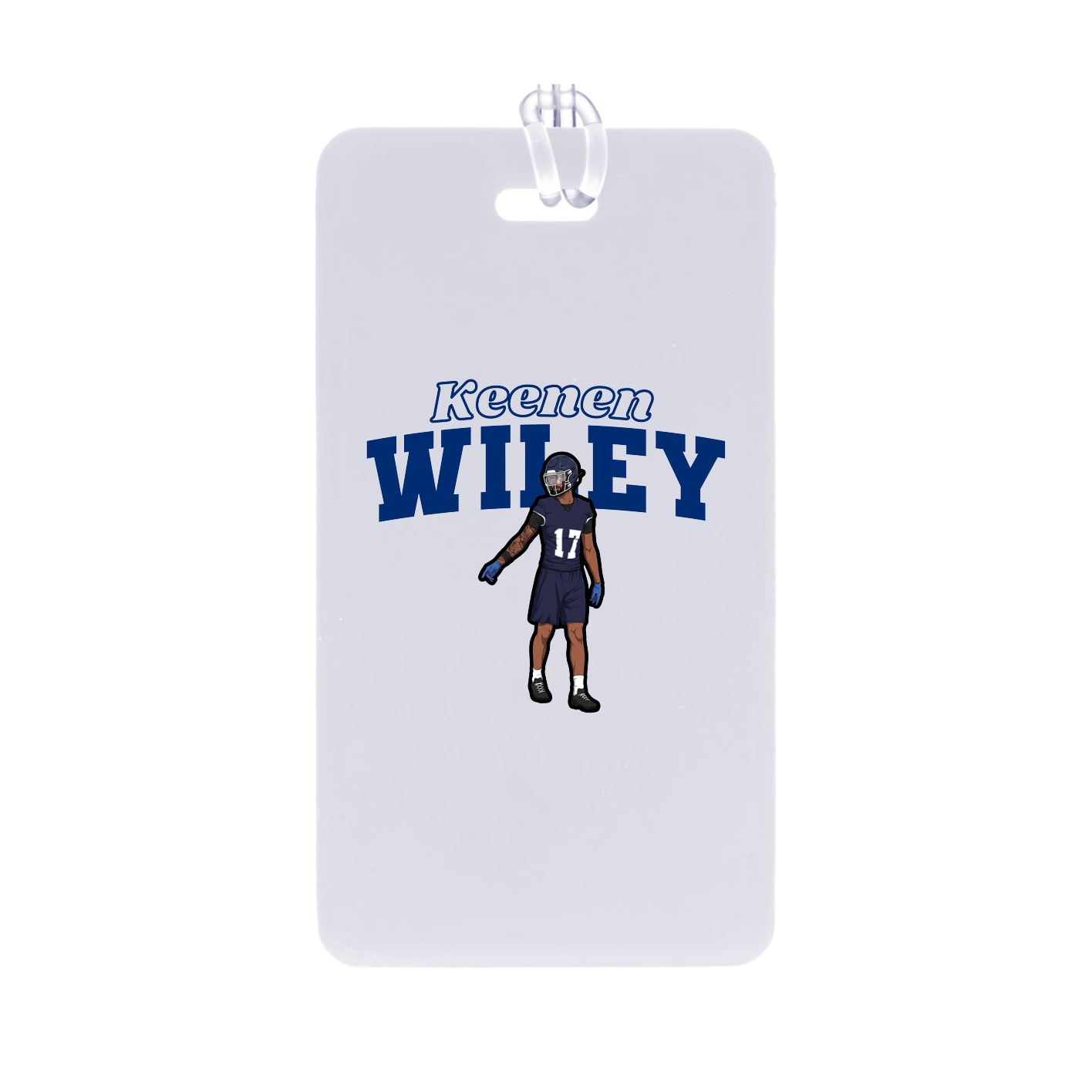 Bag Tag — Name Arch in Classic