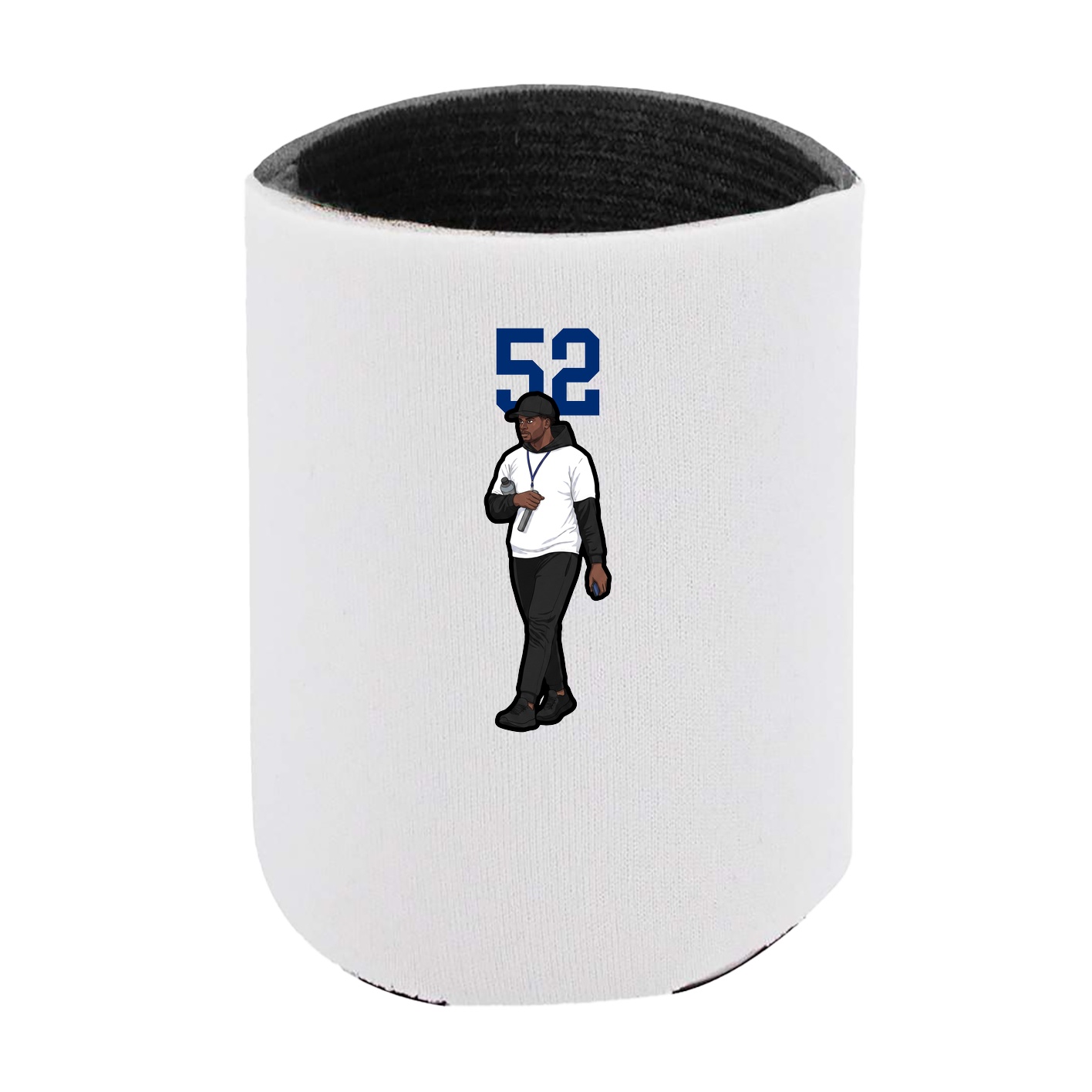 Can Holder — Number Top in White