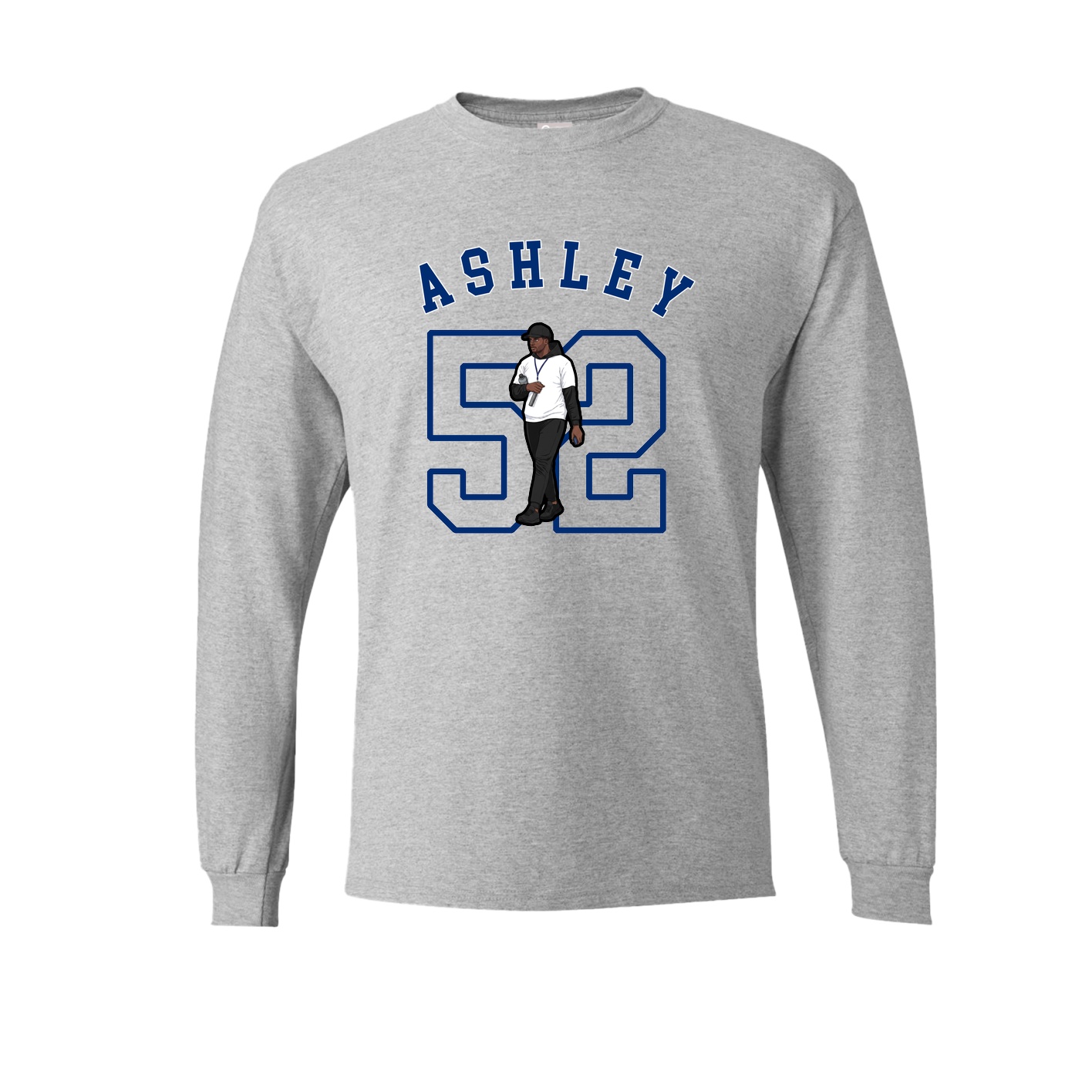 Long Sleeve Tee — Shirsey Arch in Grey
