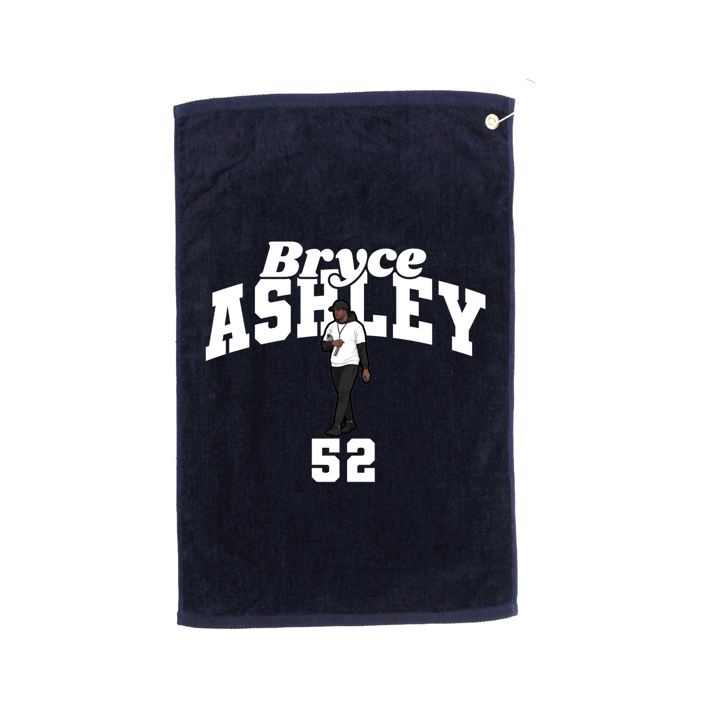 Golf Towel — Signature Arch in Navy