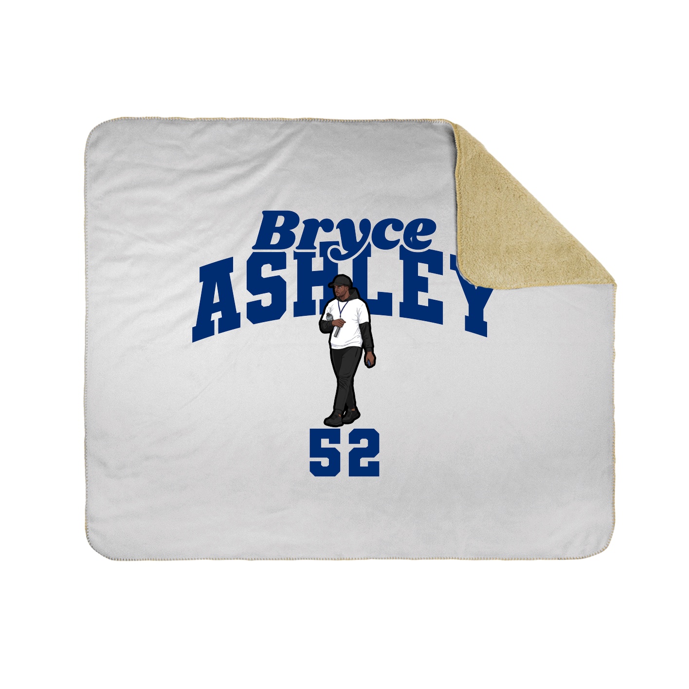 Throw Blanket — Signature Arch in White