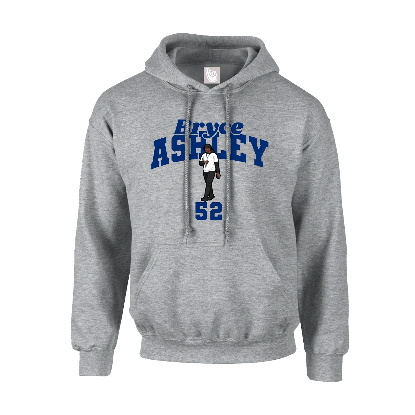 Hoodie — Signature Arch in Grey