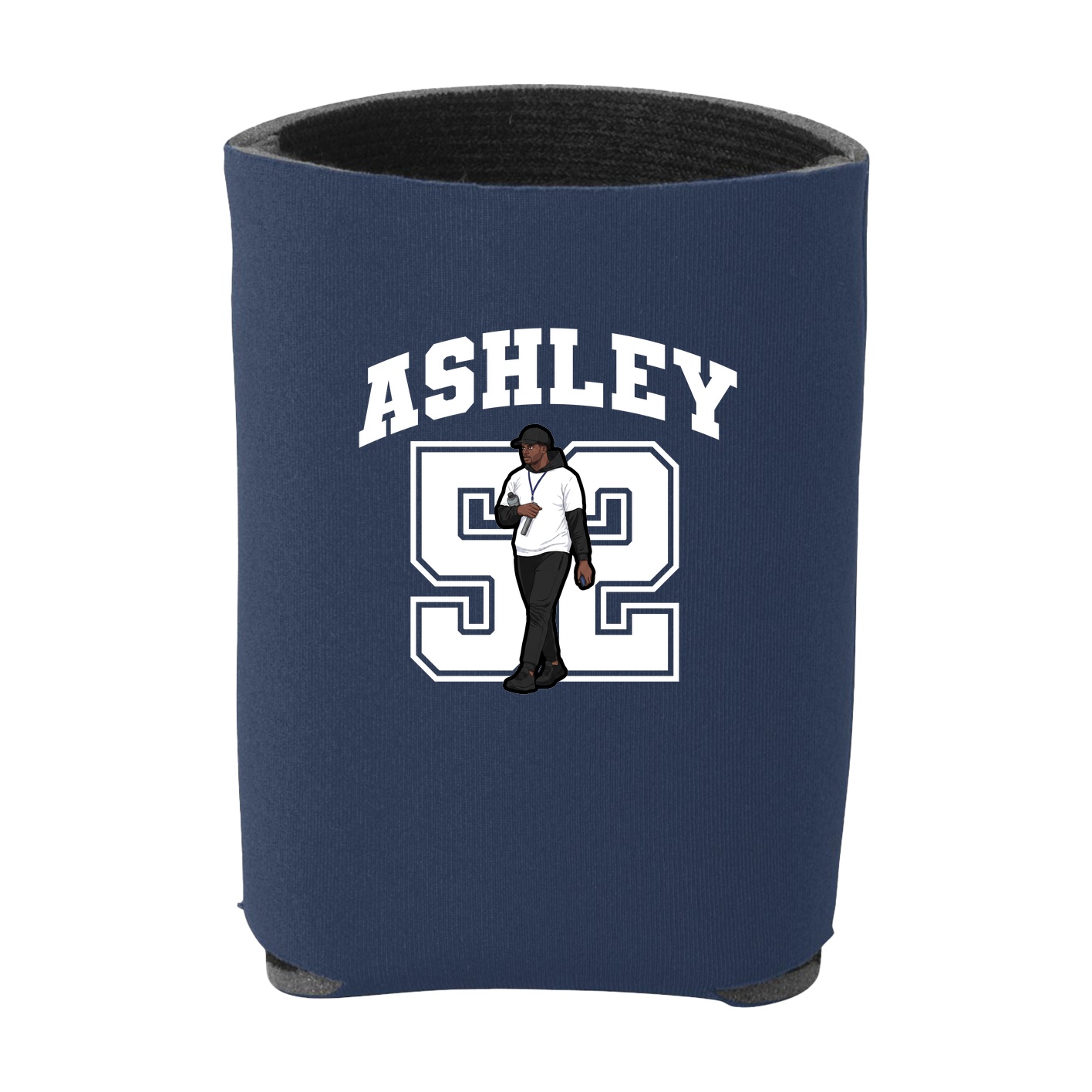 Can Holder — Number in Navy