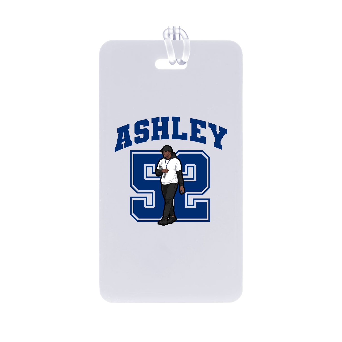 Bag Tag — Number in Classic