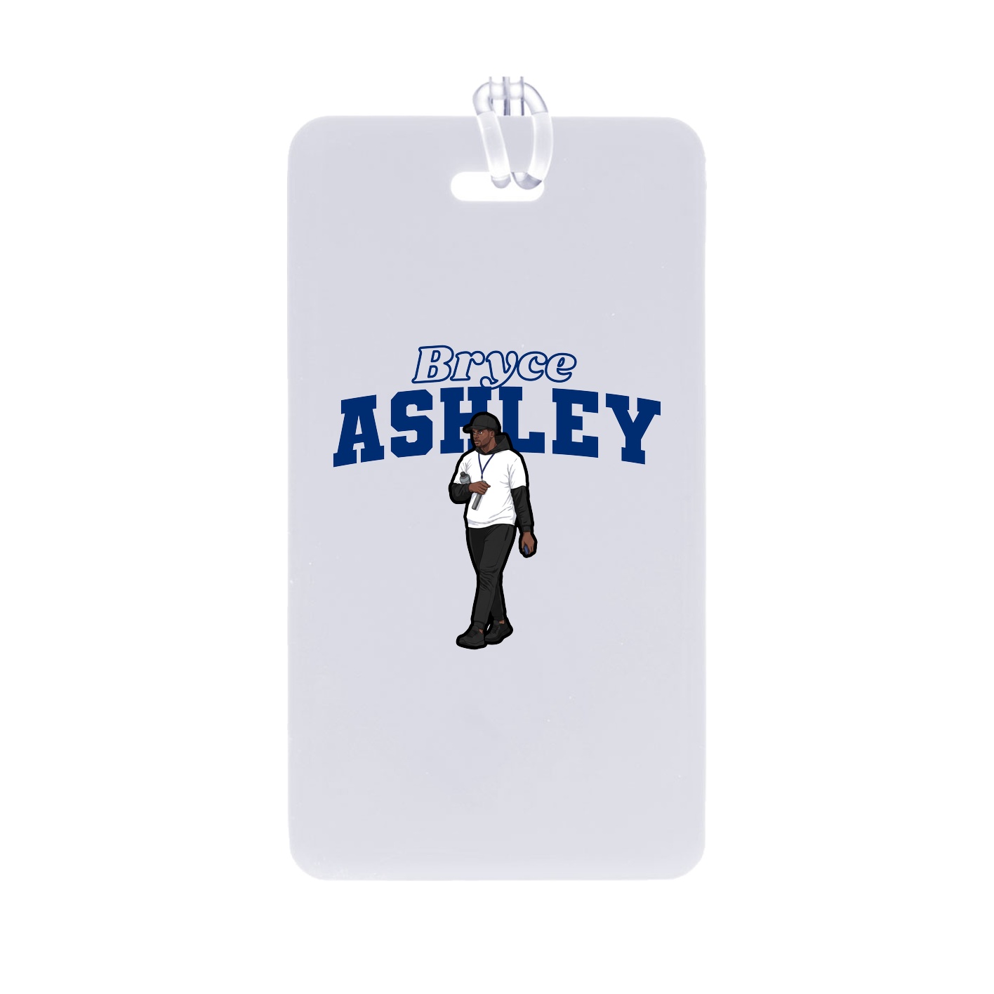Bag Tag — Name Arch in Classic