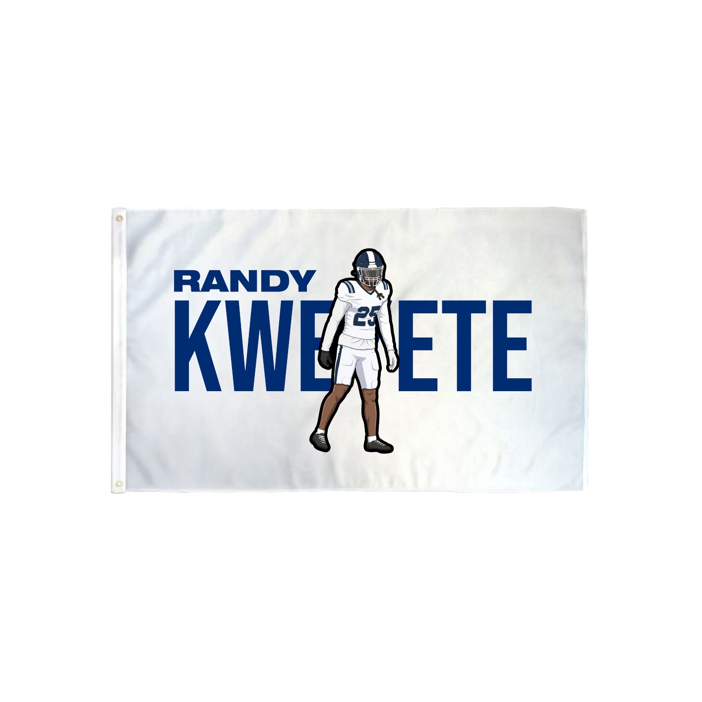 3x5 Flag — Player Name in Classic