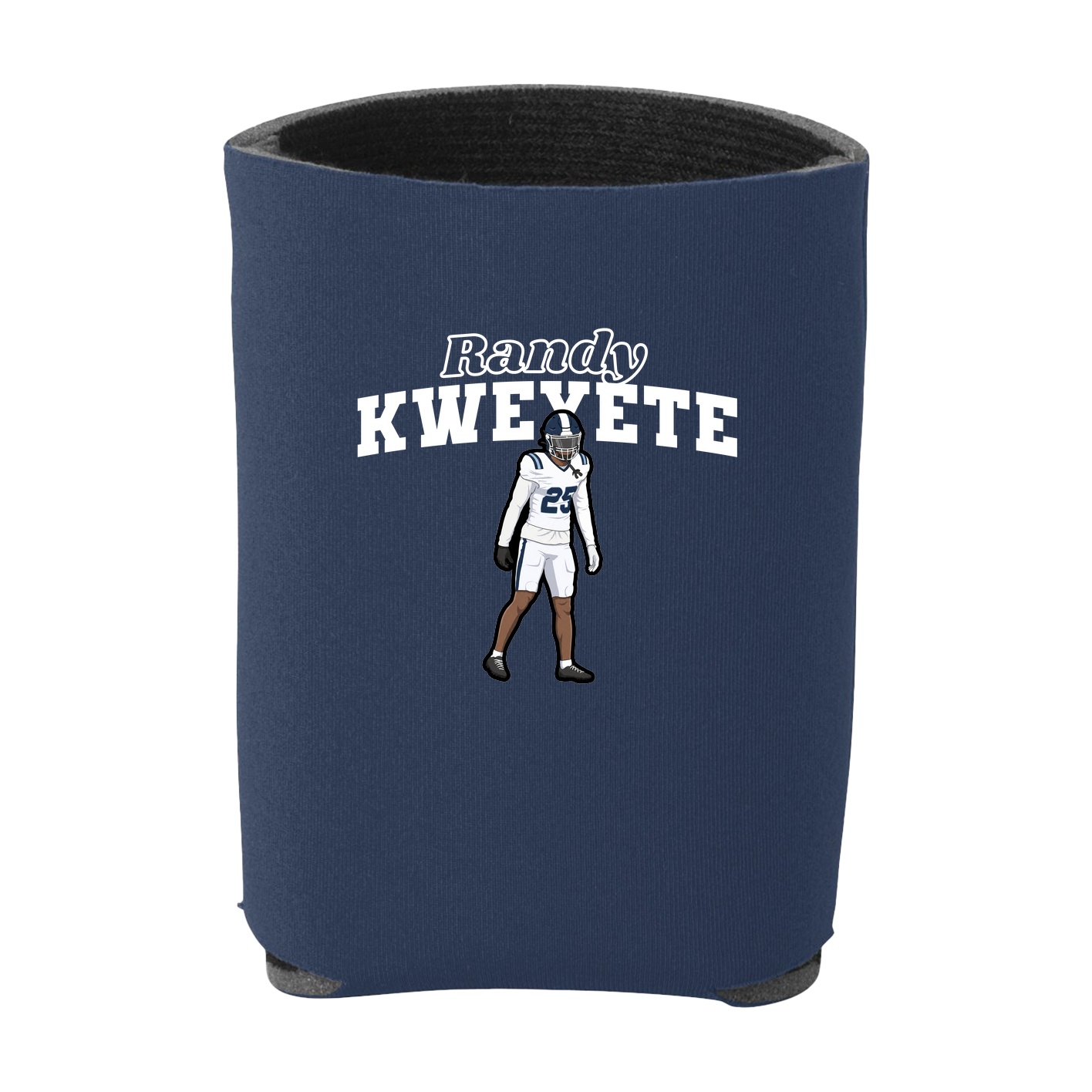 Can Holder — Name Arch in Navy