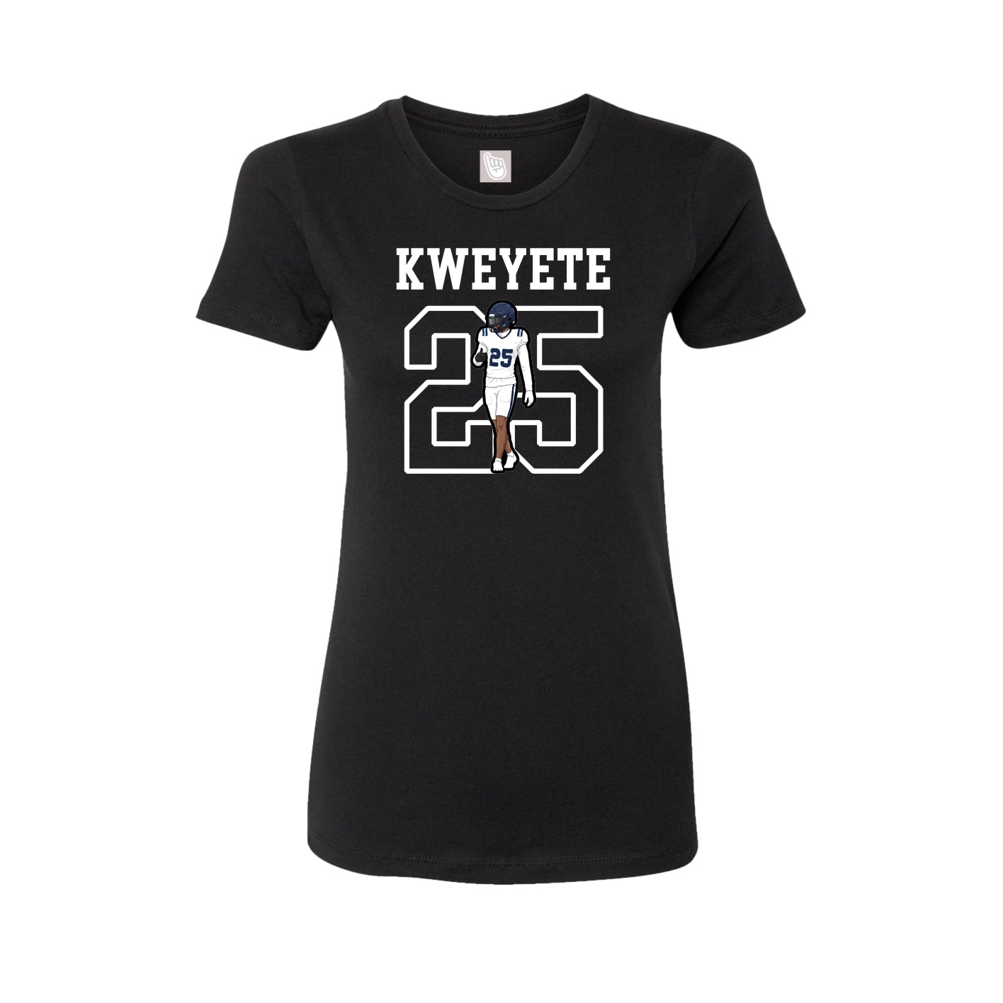 Fitted Women's Tee — Shirsey in Black