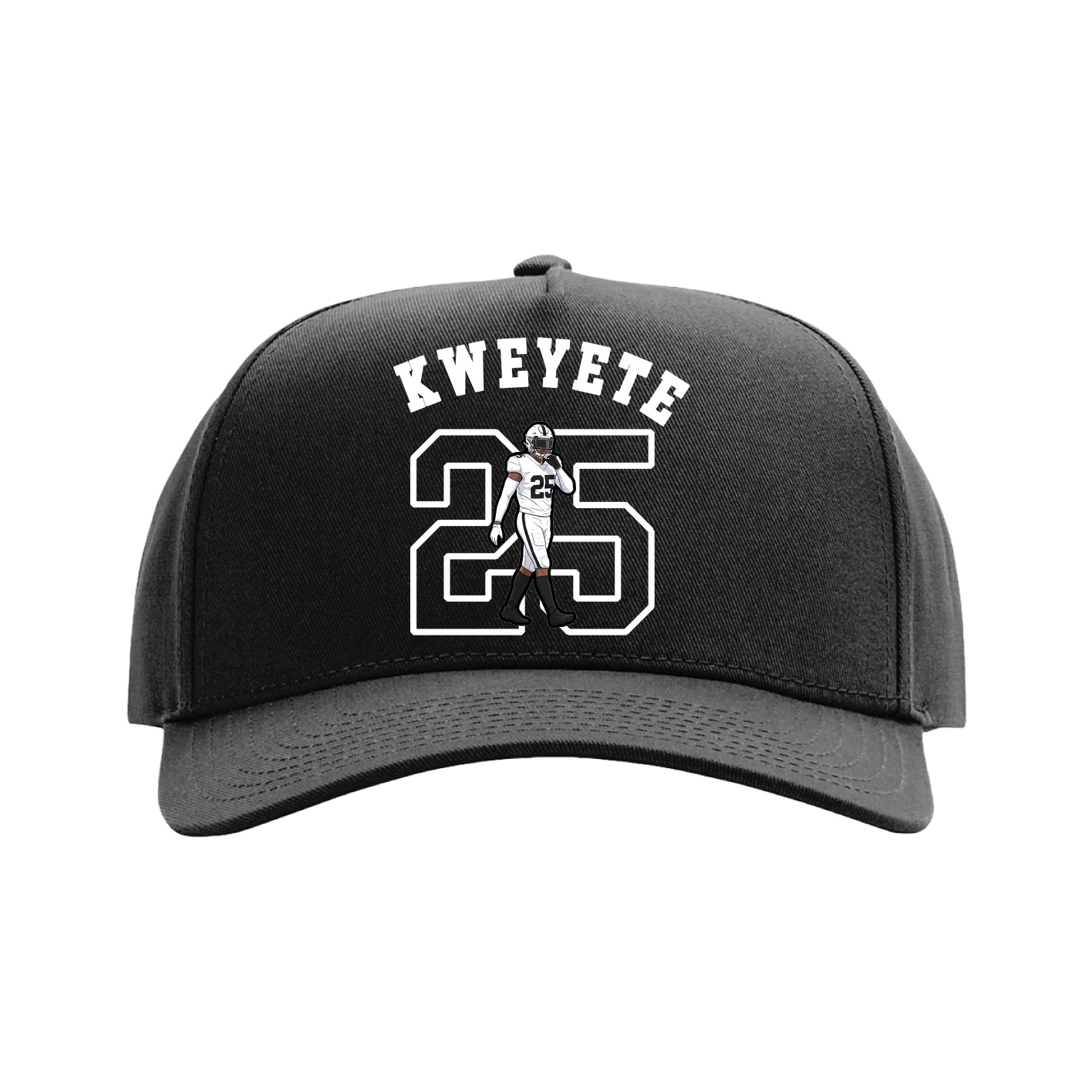 Full Fabric Five-Panel Champ Cap