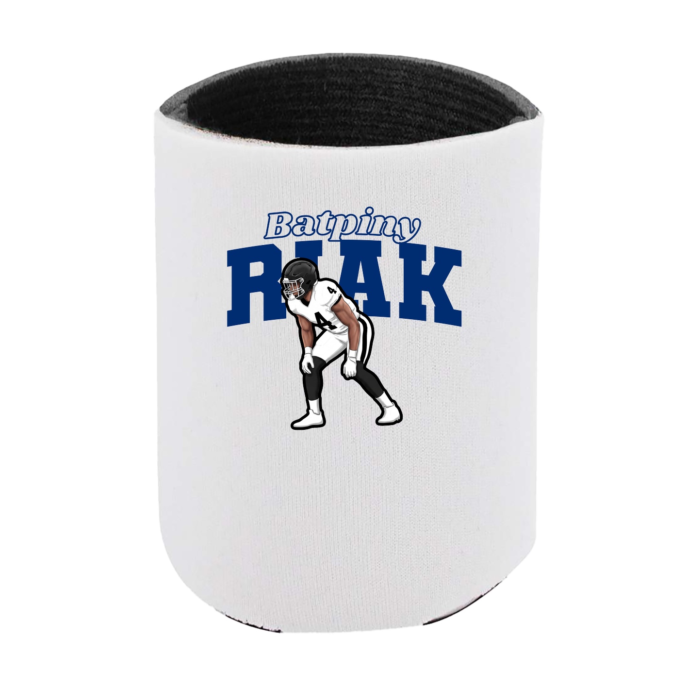Can Holder — Name Arch in White