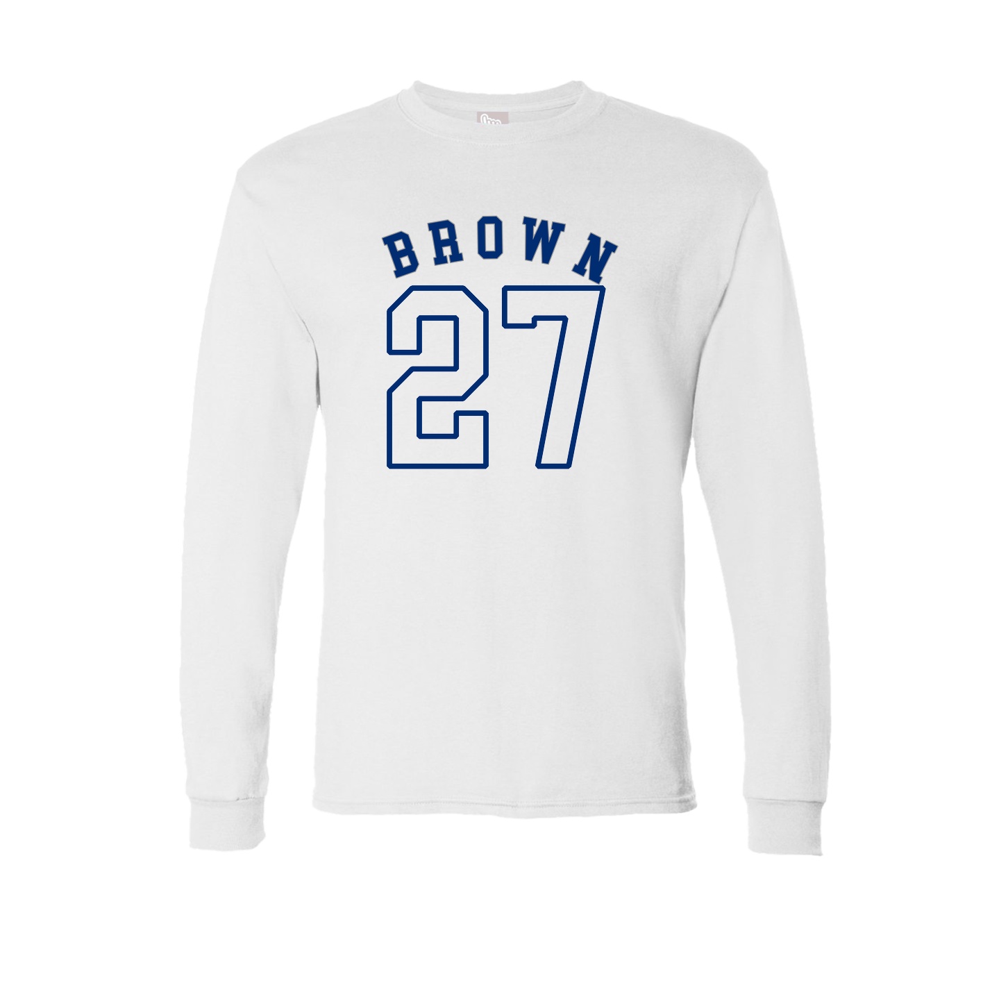 Long Sleeve Tee — Shirsey Arch in White