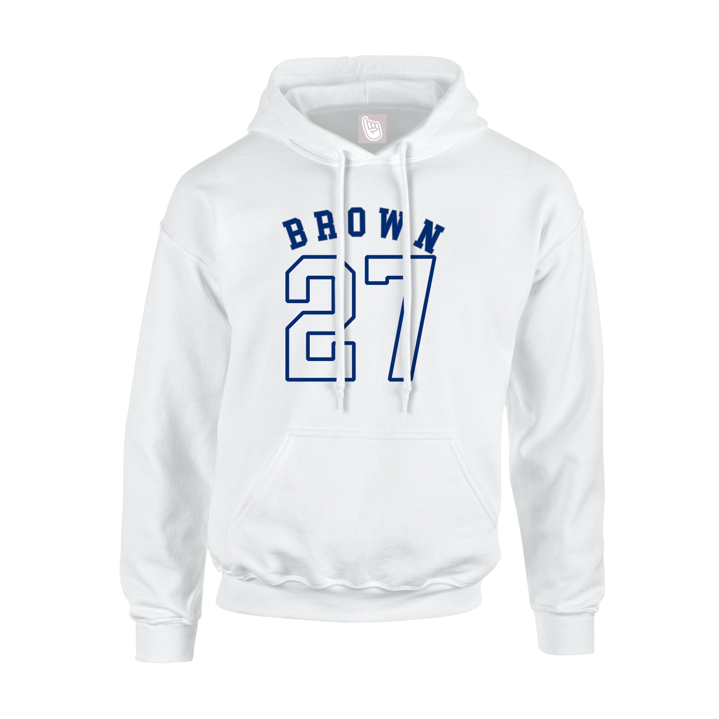Hoodie — Shirsey Arch in White