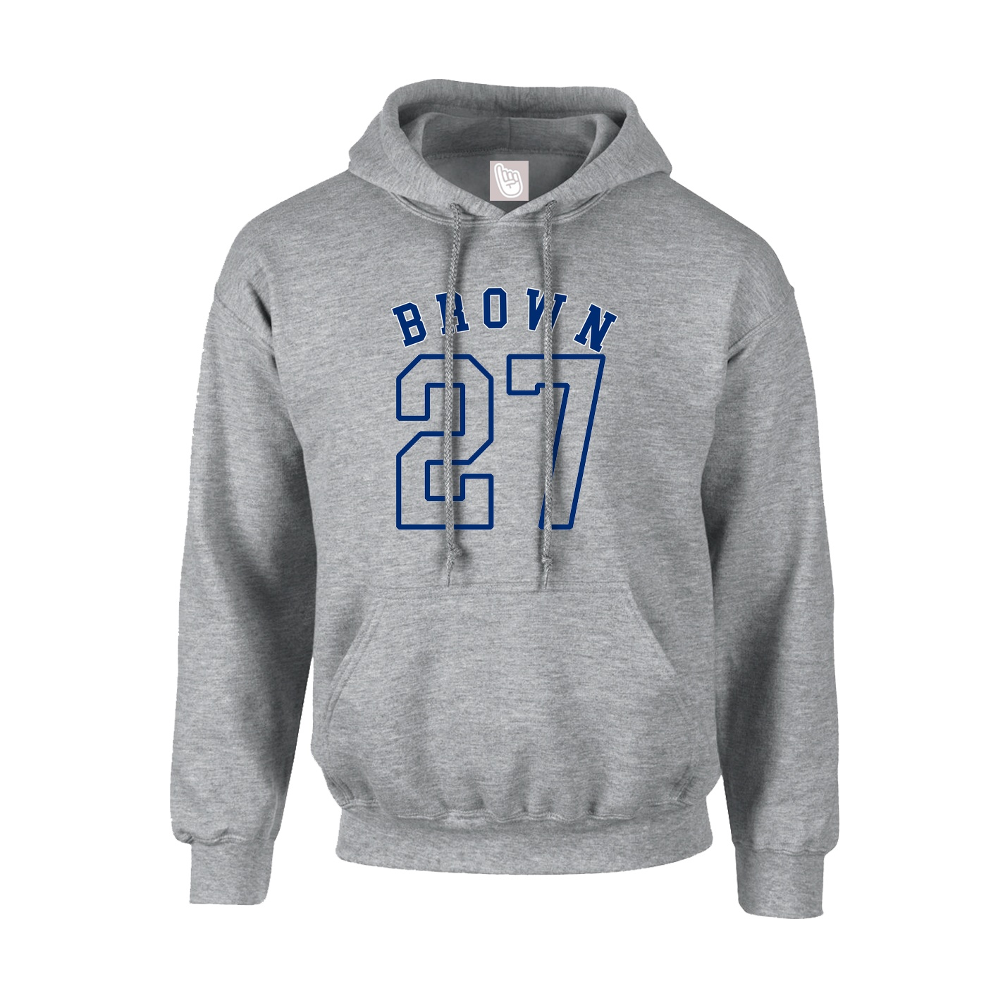 Youth Hoodie — Shirsey Arch in Grey