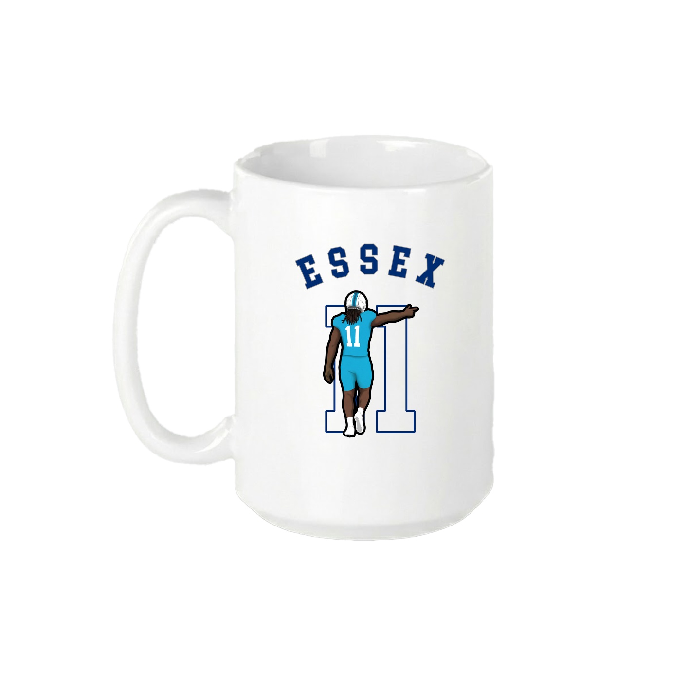 15oz Coffee Mug — Shirsey Arch in White