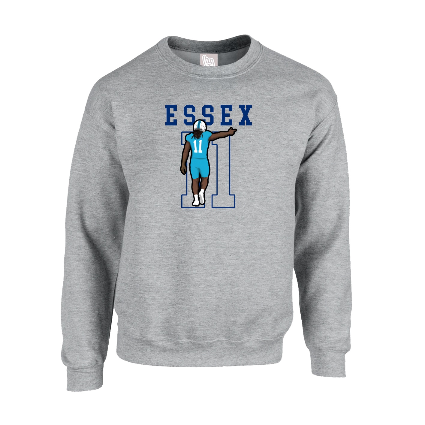 Fleece Crew — Shirsey in Grey