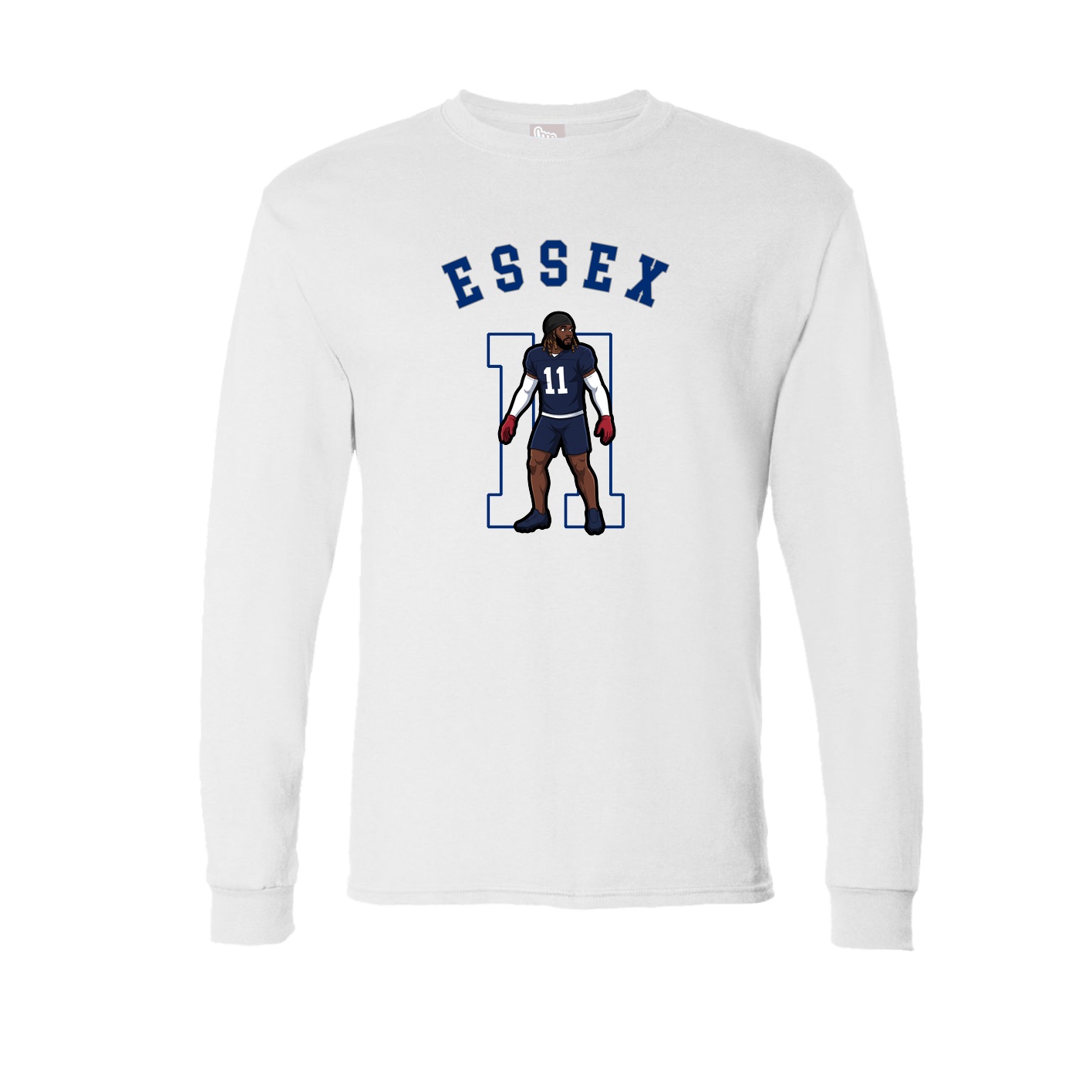 Long Sleeve Tee — Shirsey Arch in White