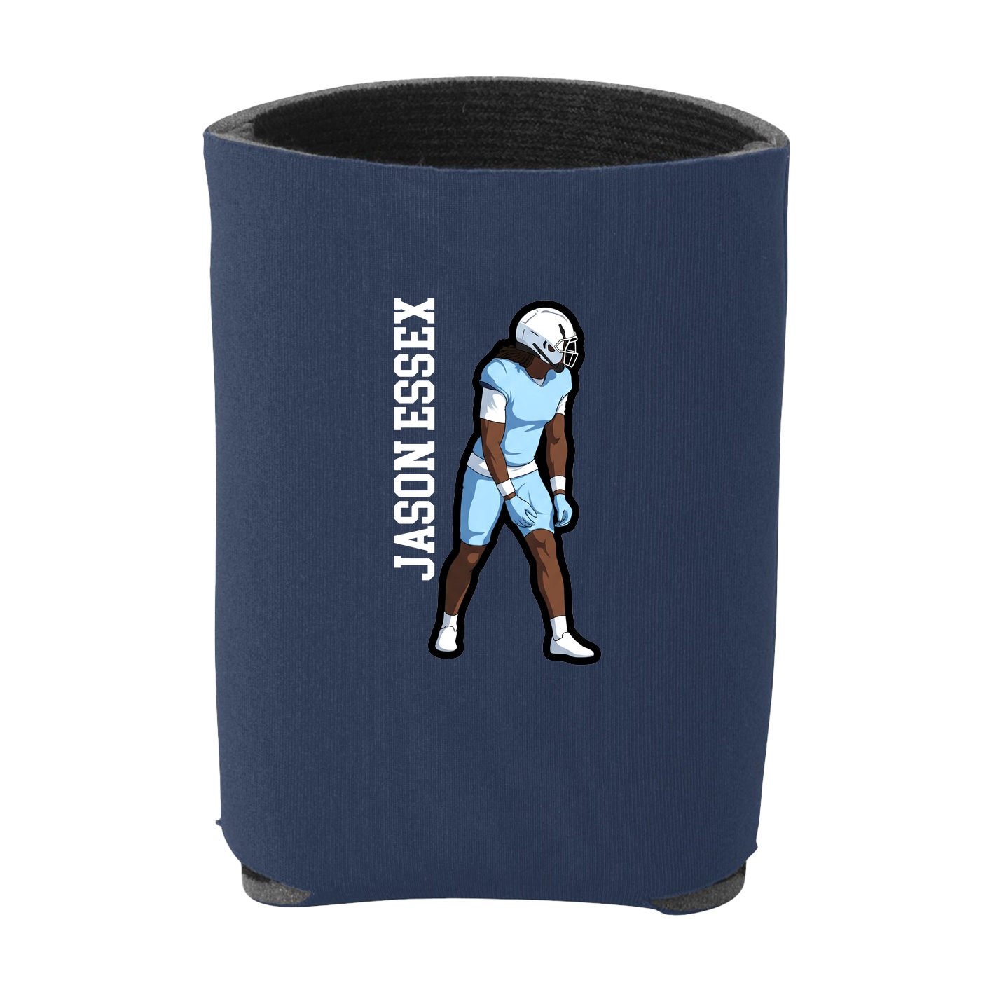 Can Holder — Name Vertical in Navy