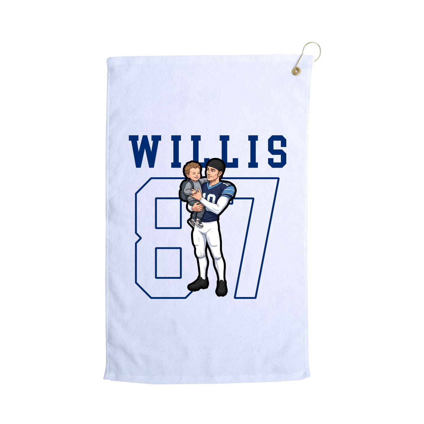 Terry Velour Golf Towel