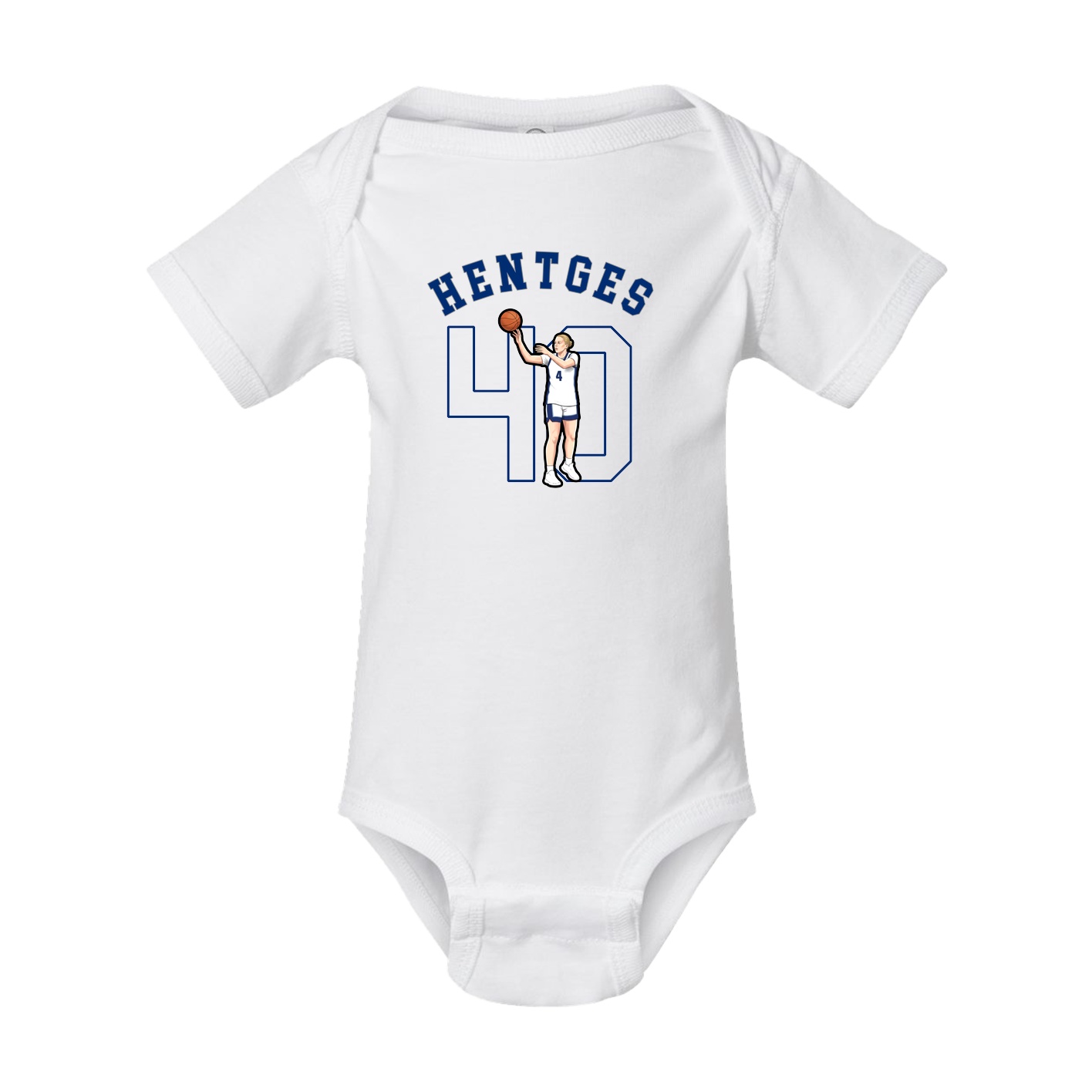 Baby Onesie — Shirsey Arch in White