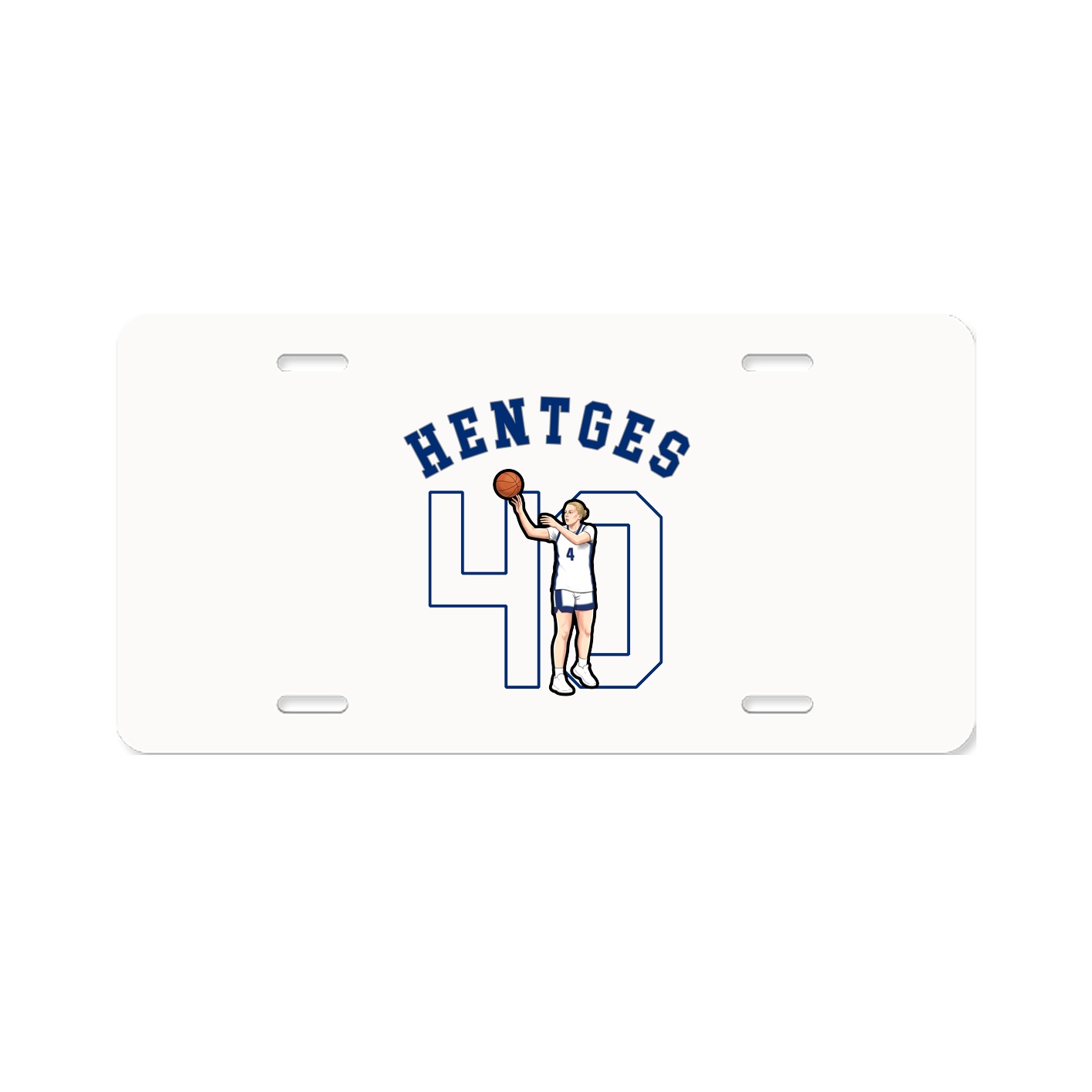 License Plate — Shirsey Arch in Classic