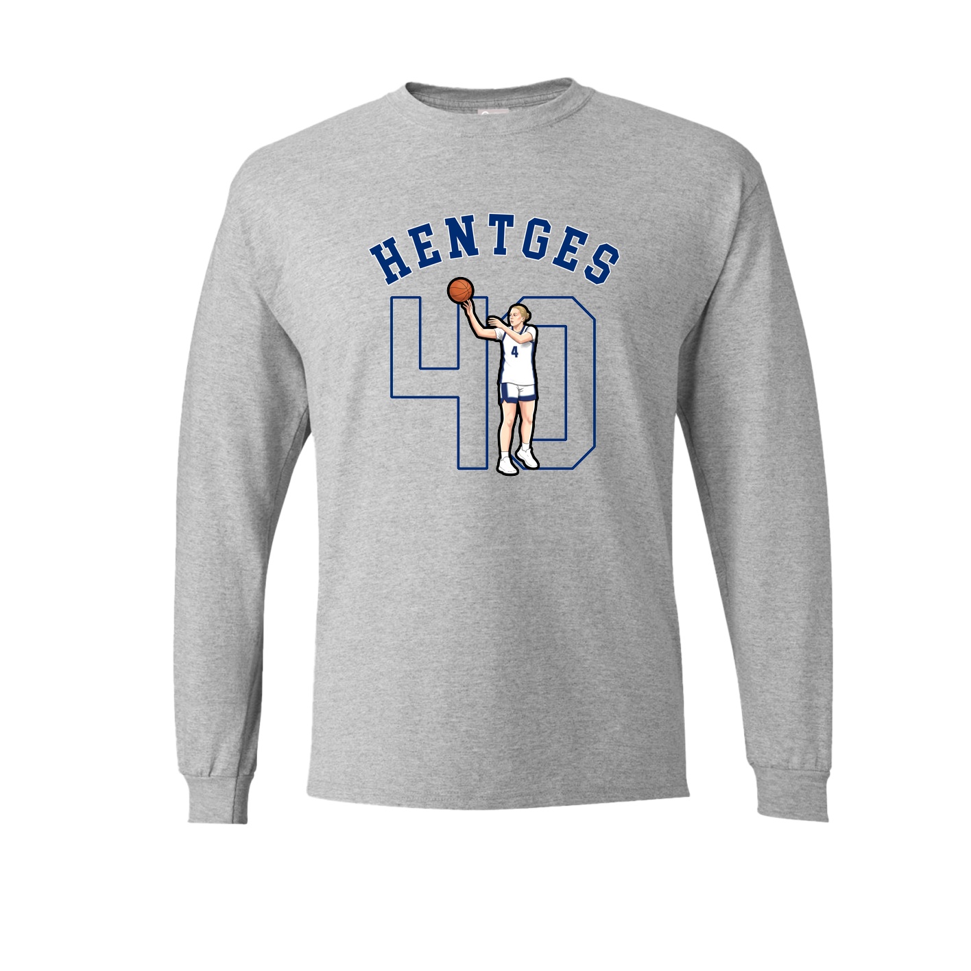 Long Sleeve Tee — Shirsey Arch in Grey