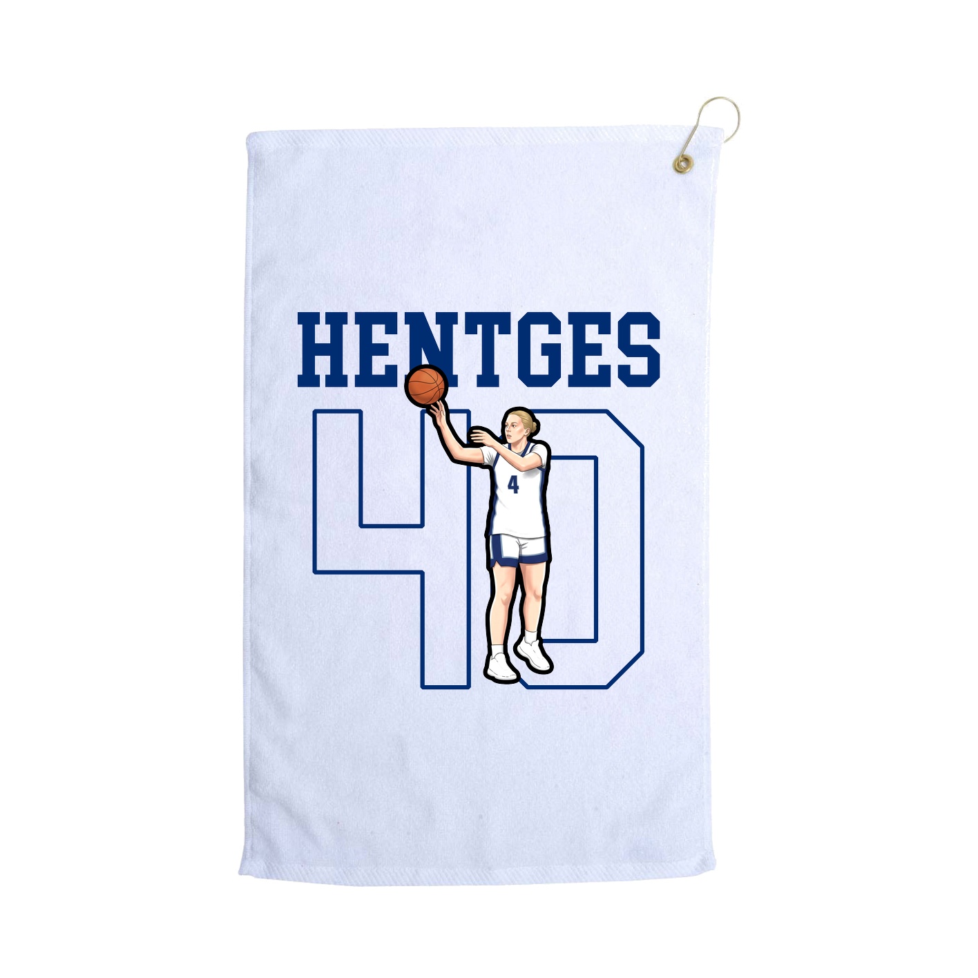 Golf Towel — Shirsey in White