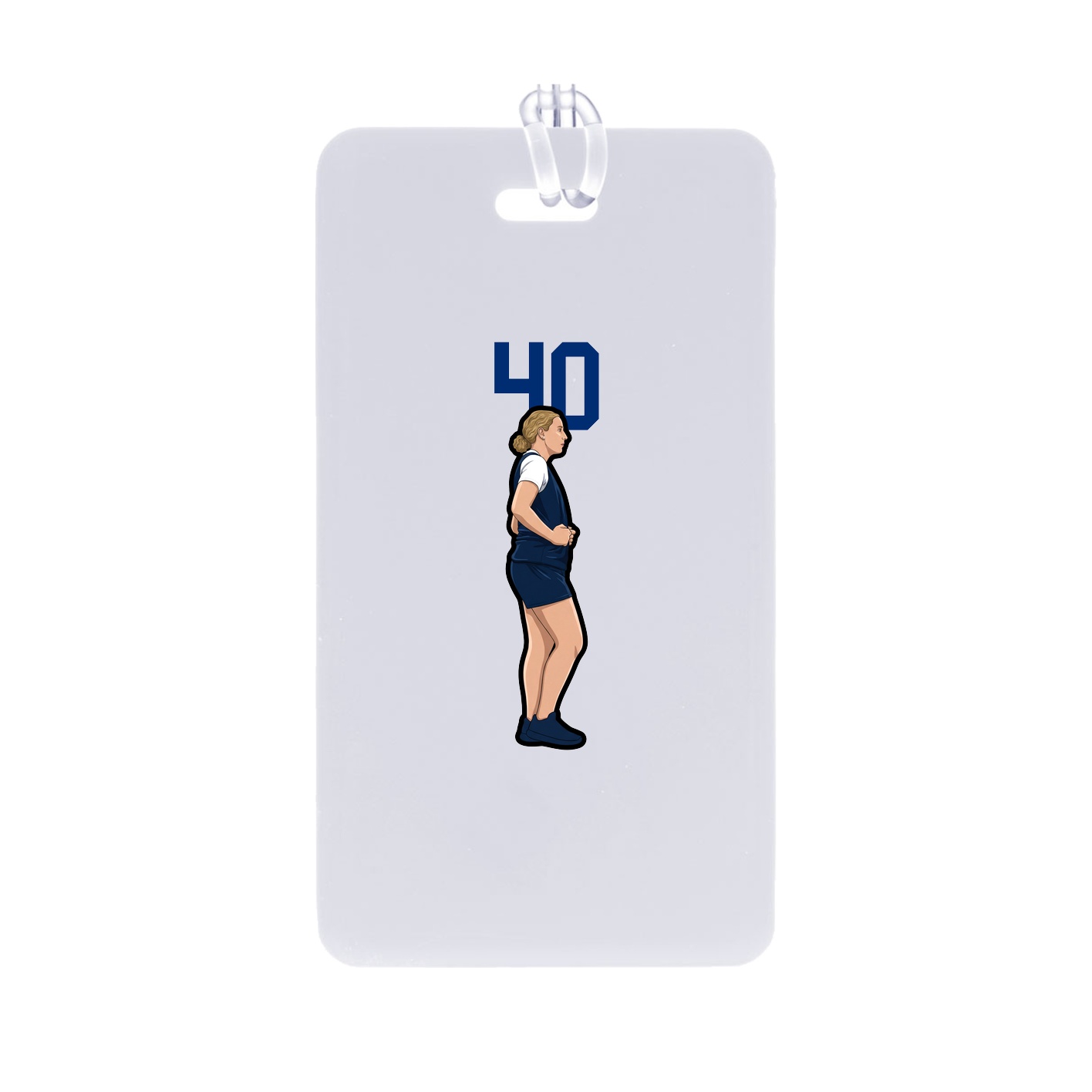 Bag Tag — Number Top in Classic