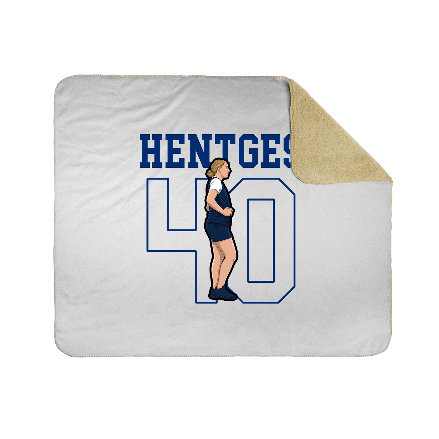50x60 Sherpa Lined Throw Blanket