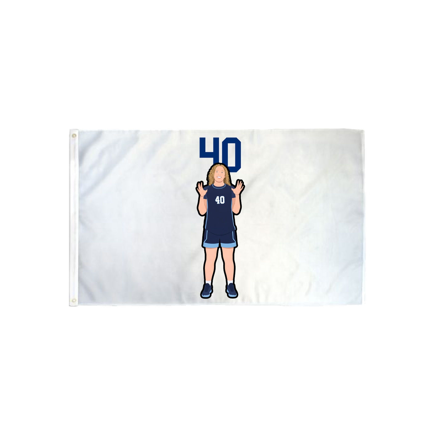 3x5 Flag — Number Top in Classic