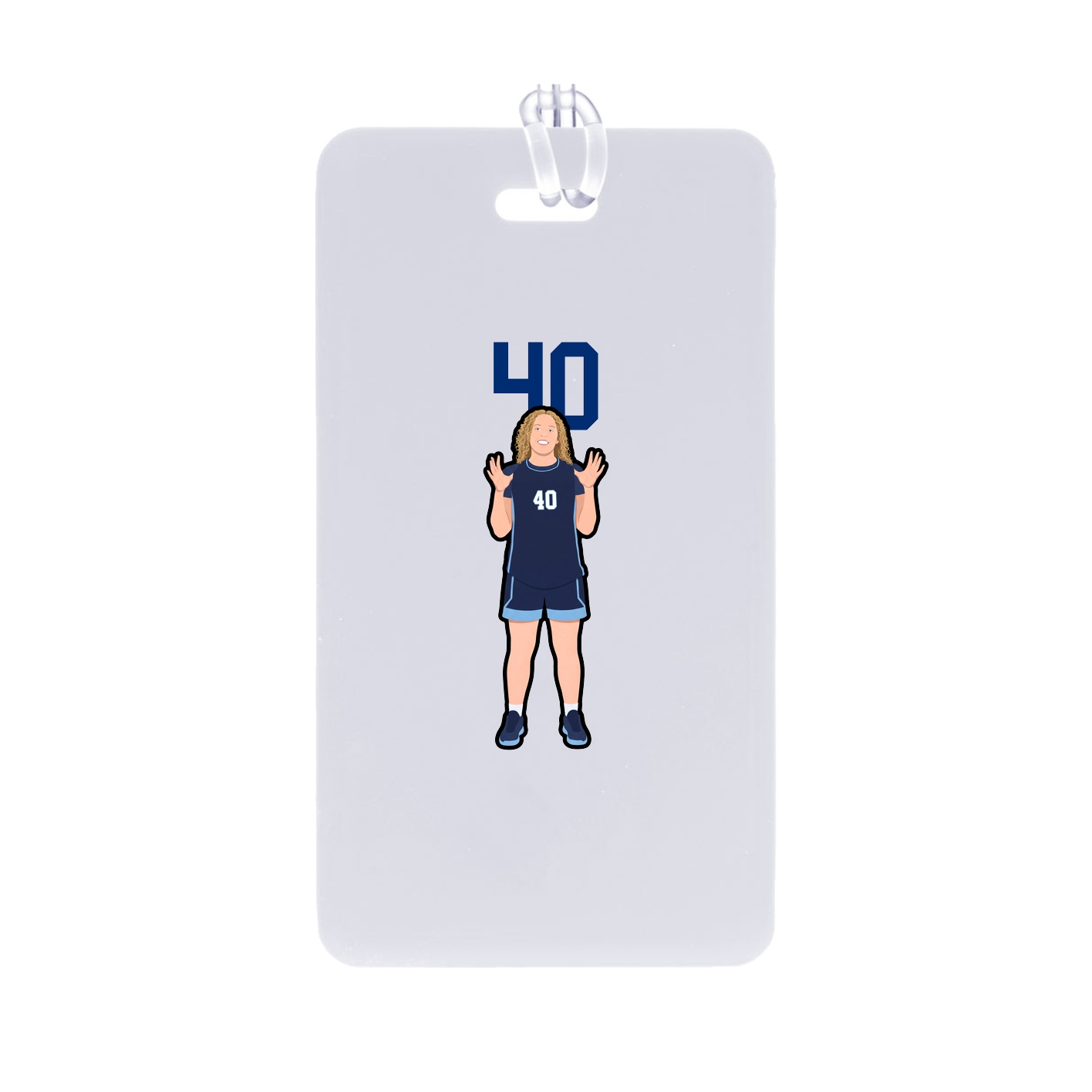 Bag Tag — Number Top in Classic