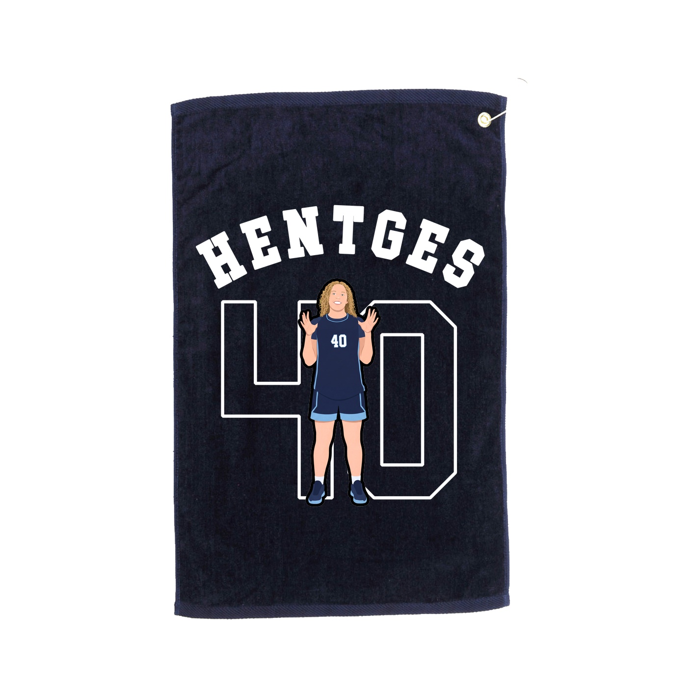 Golf Towel — Shirsey Arch in Navy