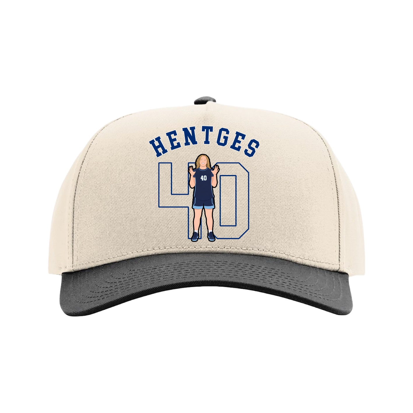 Full Fabric Five-Panel Champ Cap