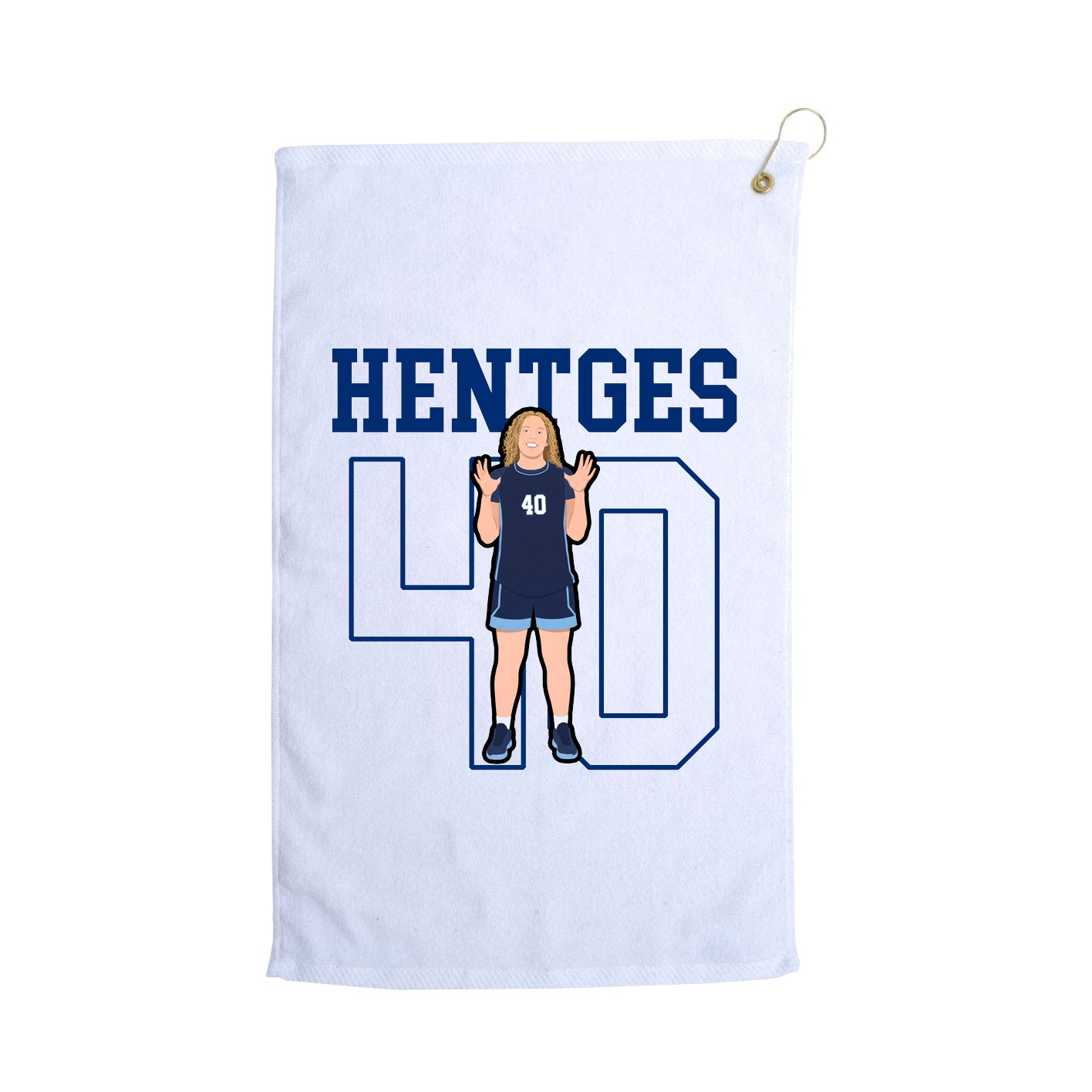 Golf Towel — Shirsey in White