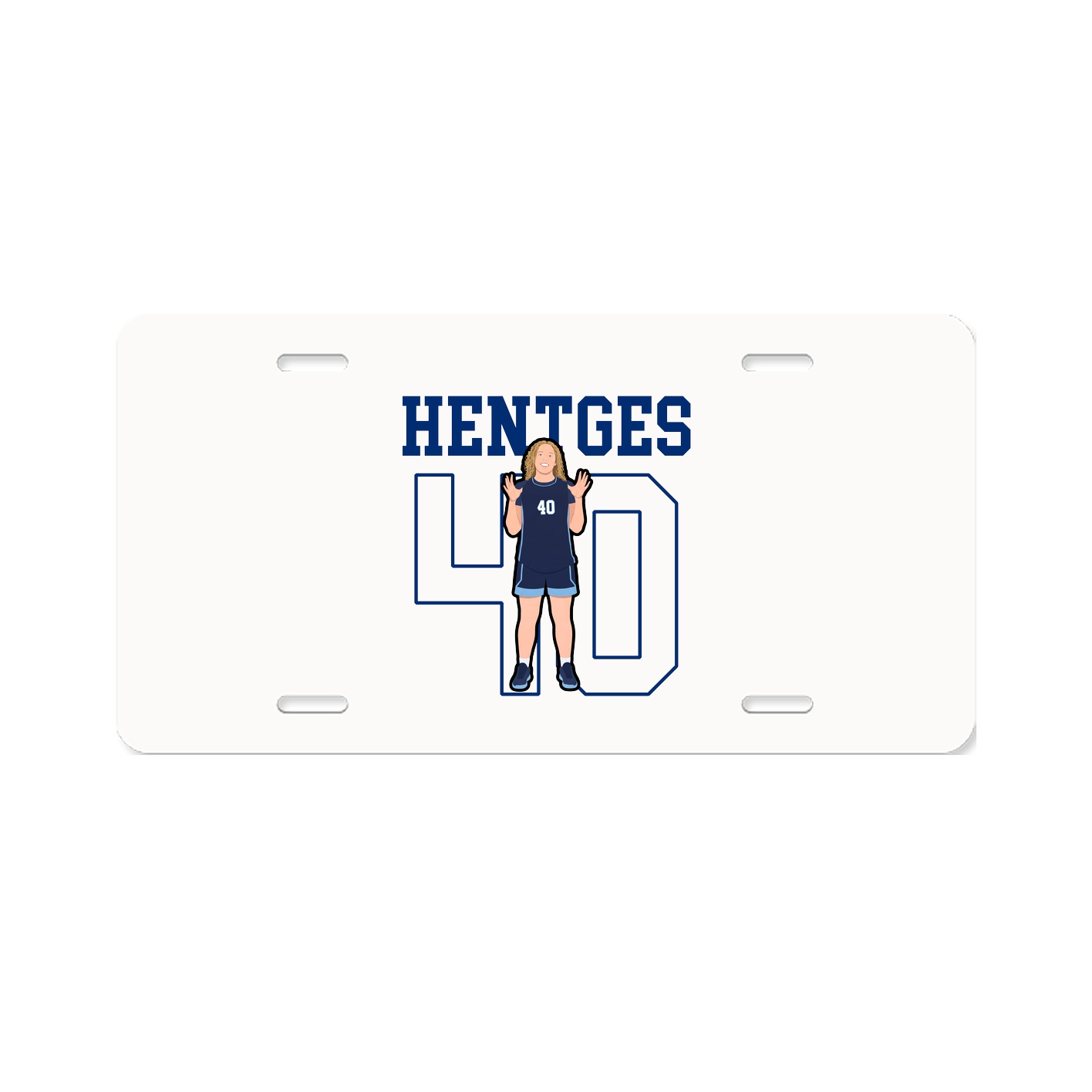 License Plate — Shirsey in Classic