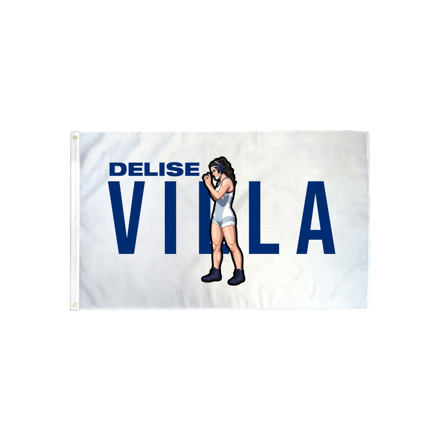 3x5 Flag — Player Name in Classic