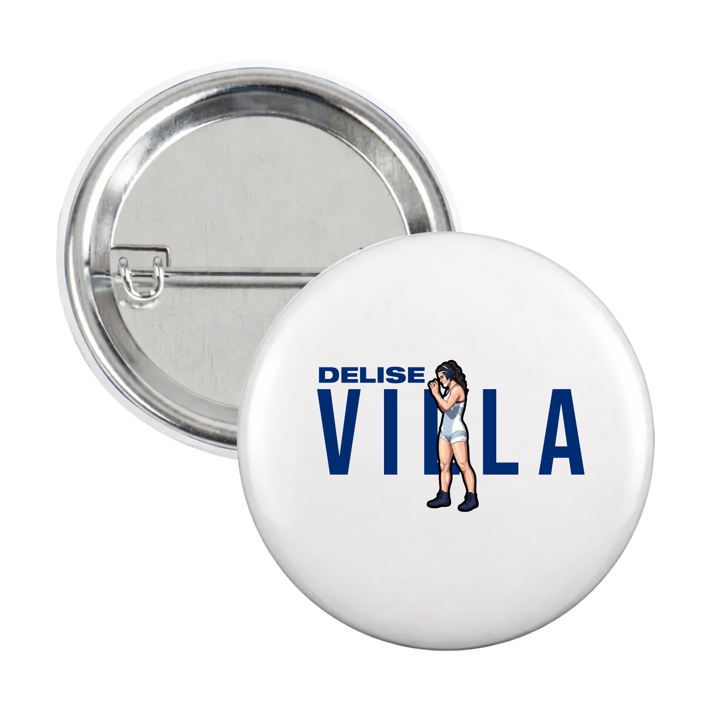 Game Day Button — Player Name in White