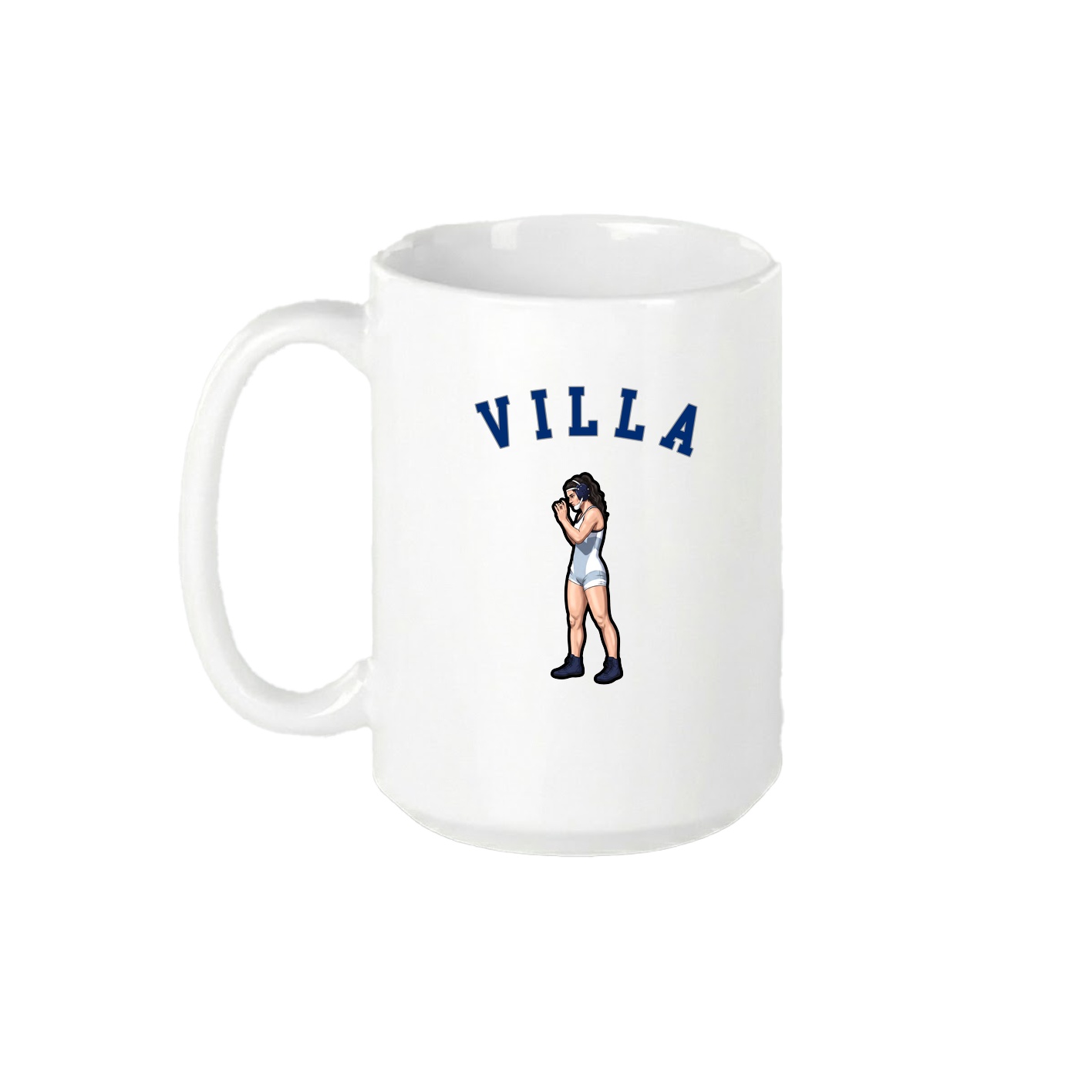 15oz Coffee Mug — Shirsey Arch in White