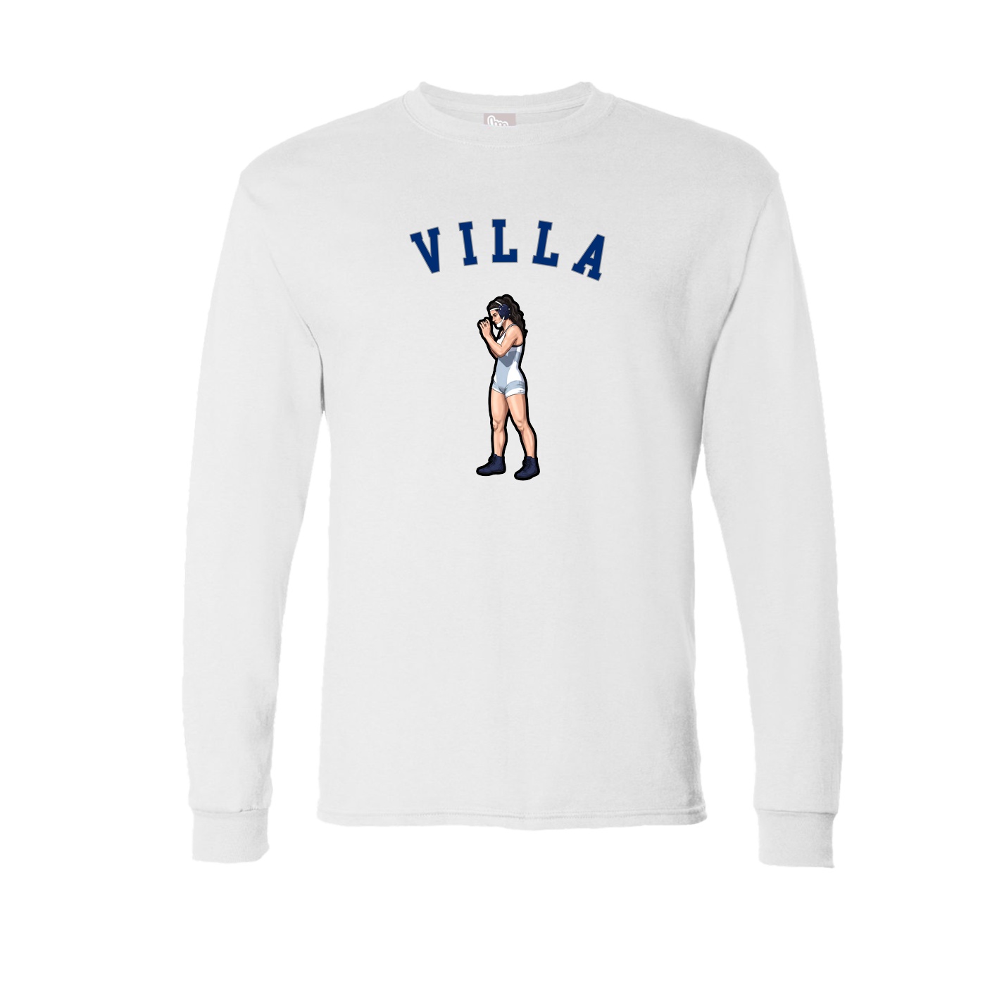Long Sleeve Tee — Shirsey Arch in White